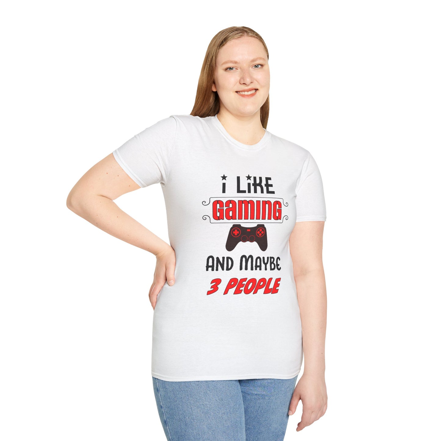 I Like Gaming- Women's Softstyle T-Shirt