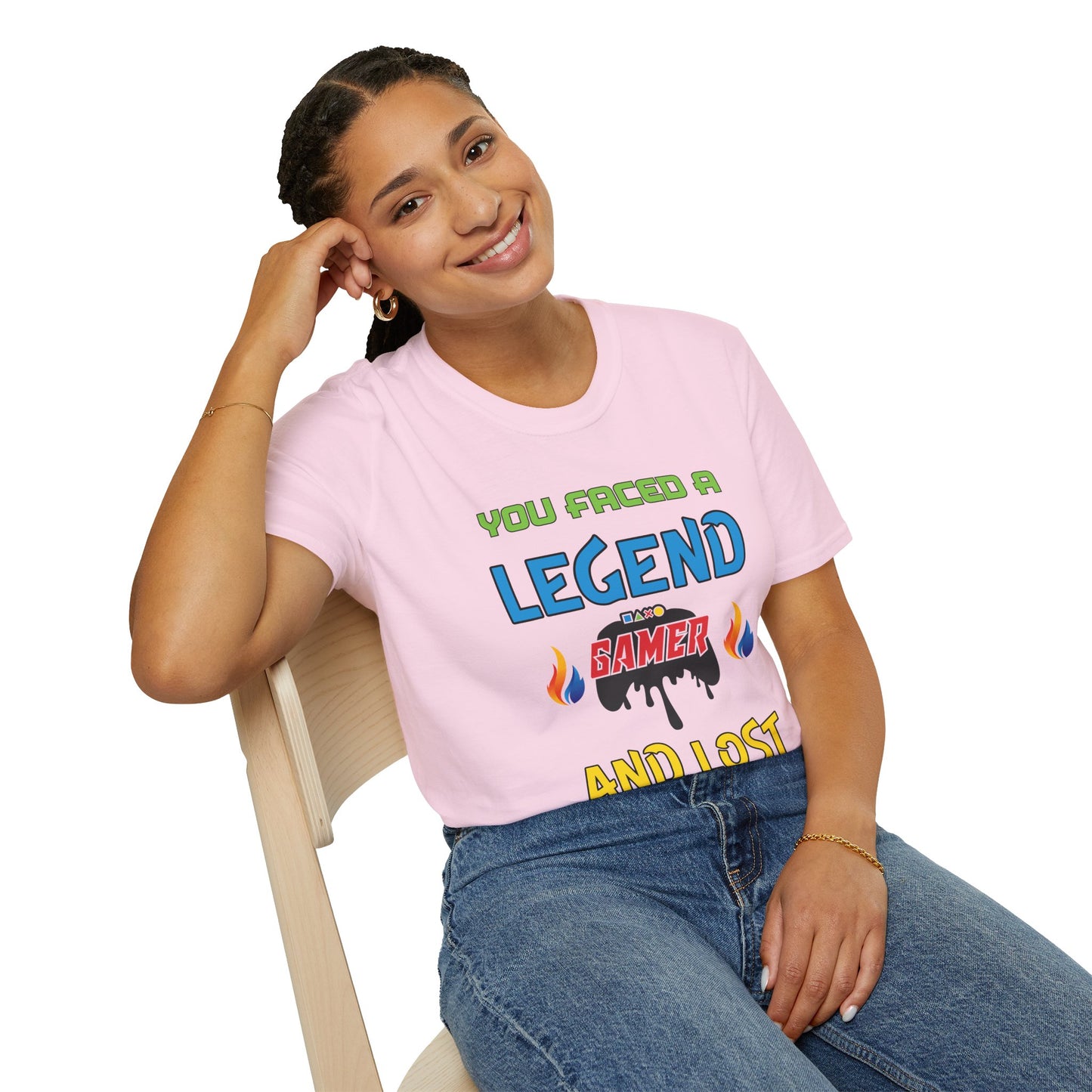 You Faced a Legend- Women's Softstyle T-Shirt