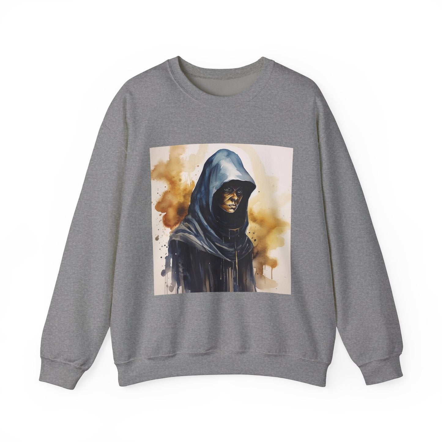 Hooded Figure- Women's Sweatshirt