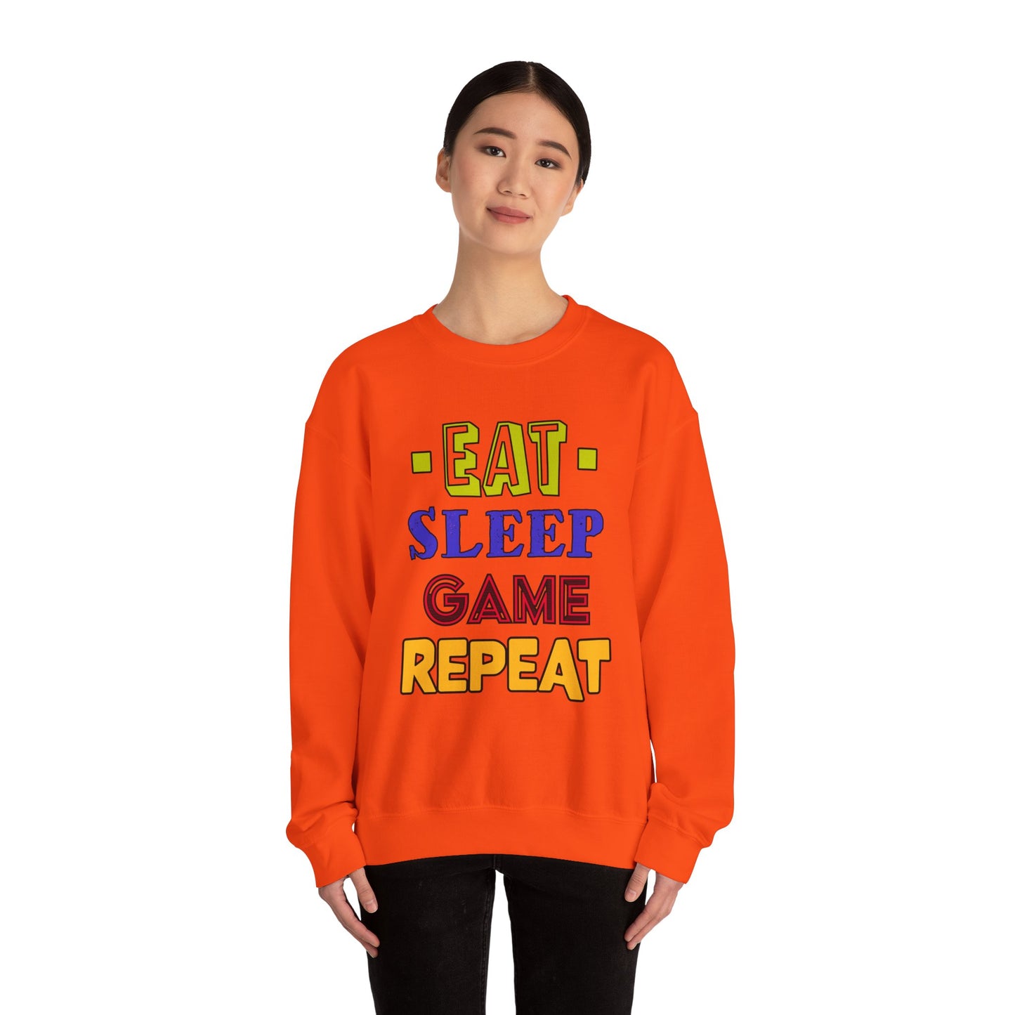 Eat Sleep Game Repeat- Women's  Sweatshirt