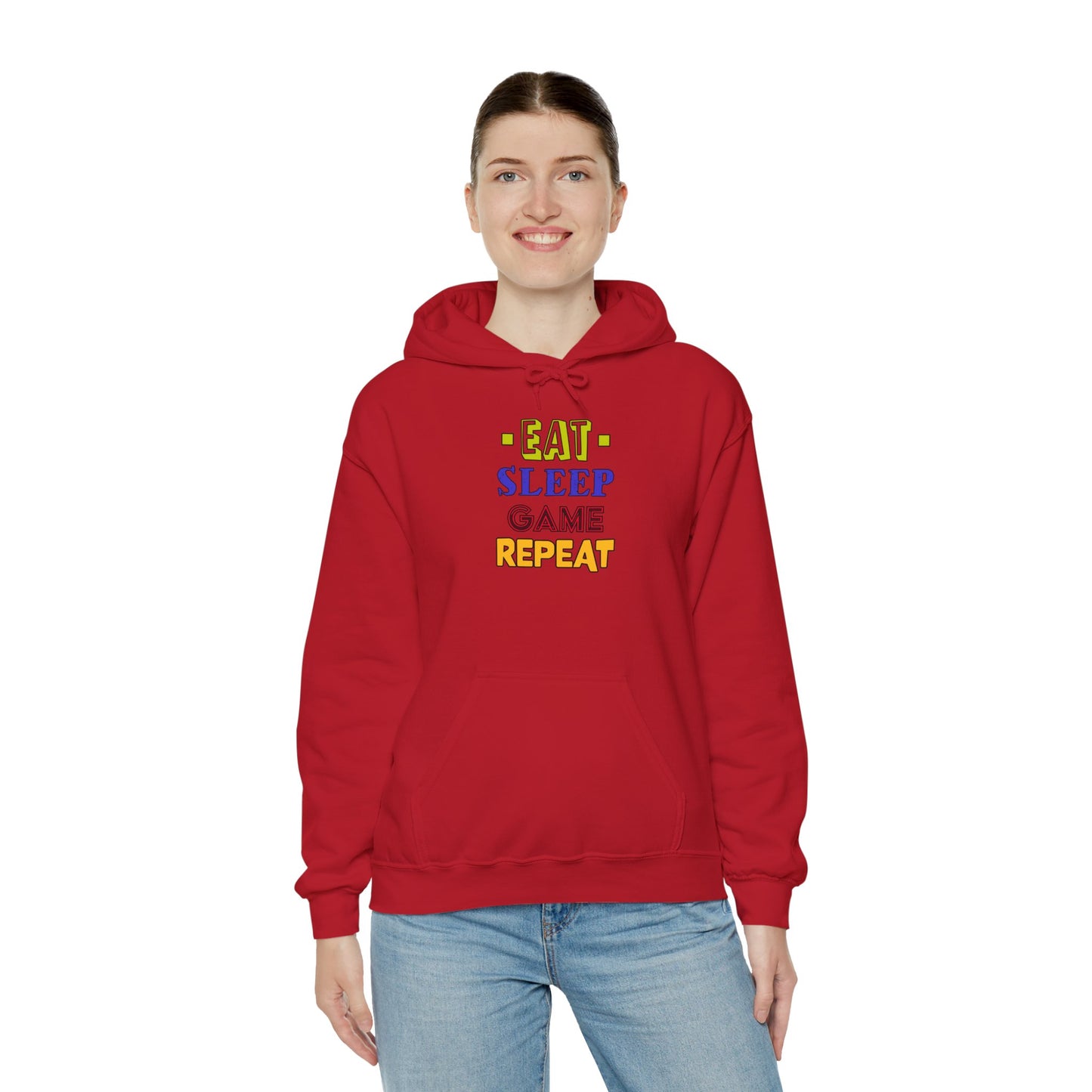 Eat Sleep Game Repeat- Women's Hoodie