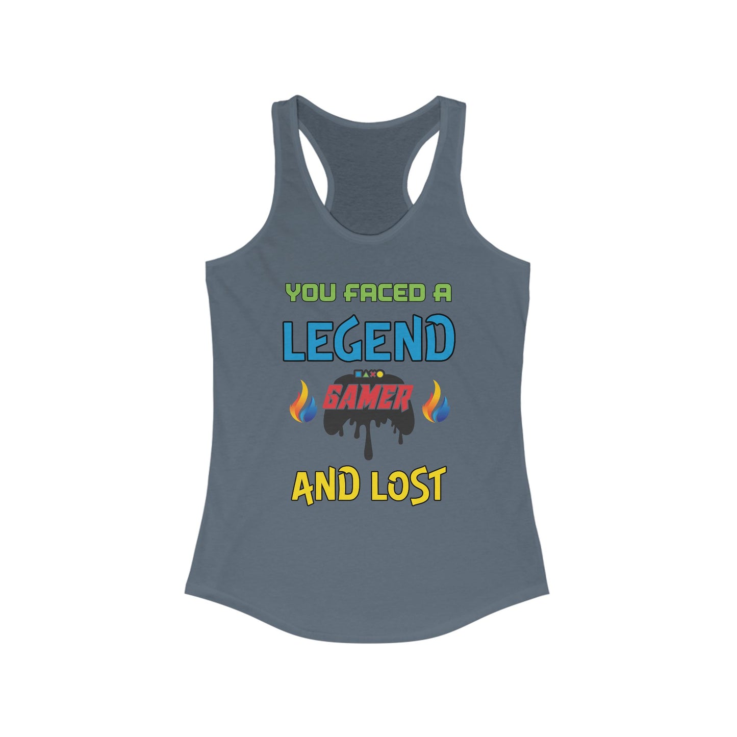 'You Faced a Legend' -Racerback Tank for Women