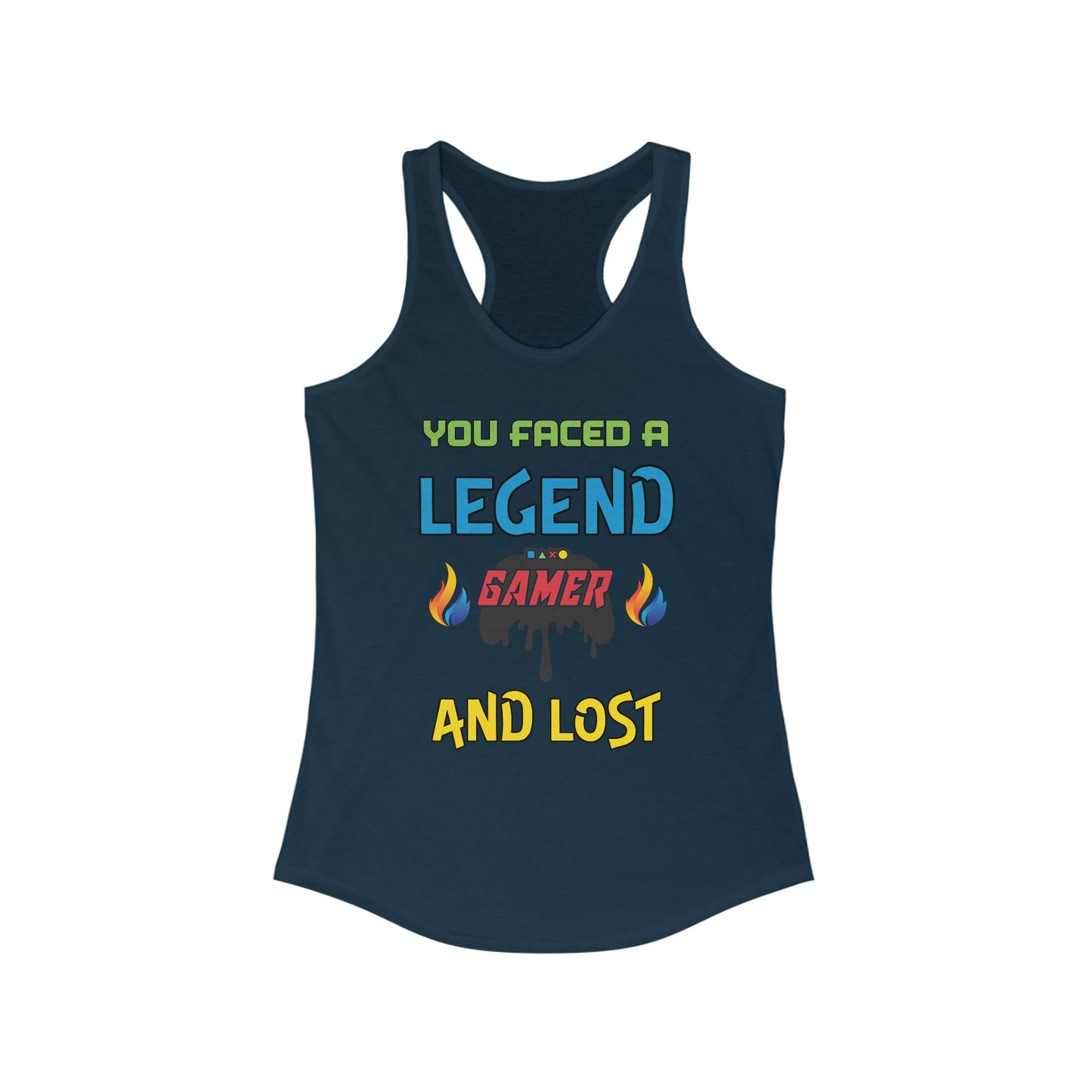 You Faced a Legend- Women's Racerback Tank