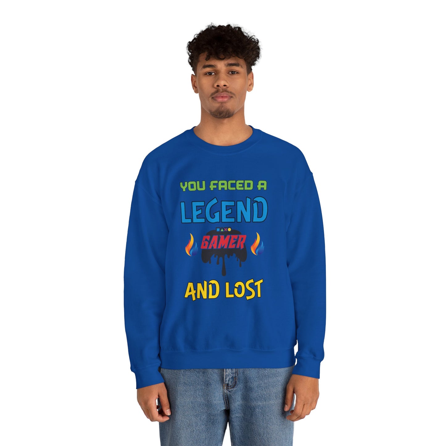 You Faced a Legend- Men's Sweatshirt