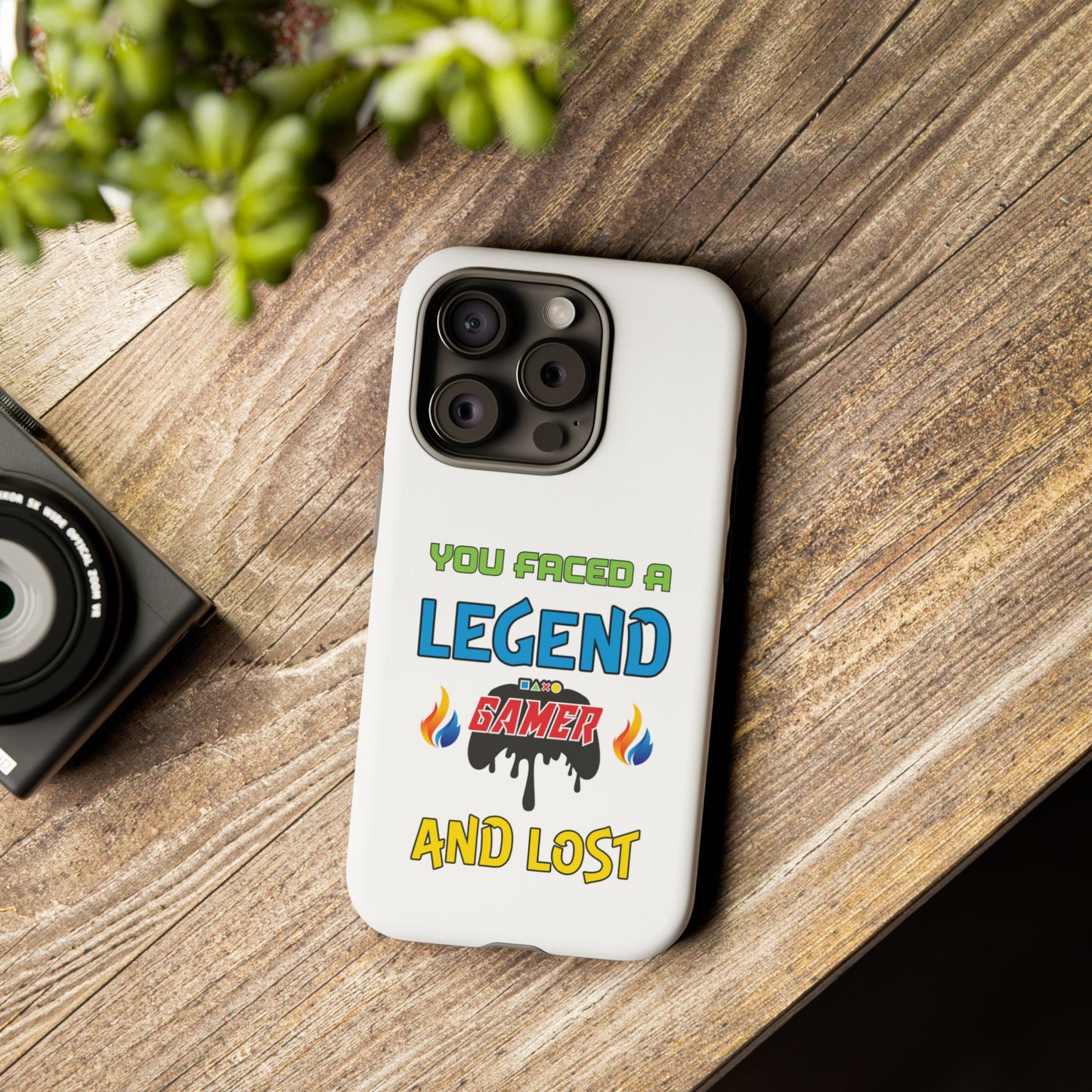 You Faced a Legend- iPhone Tough Case