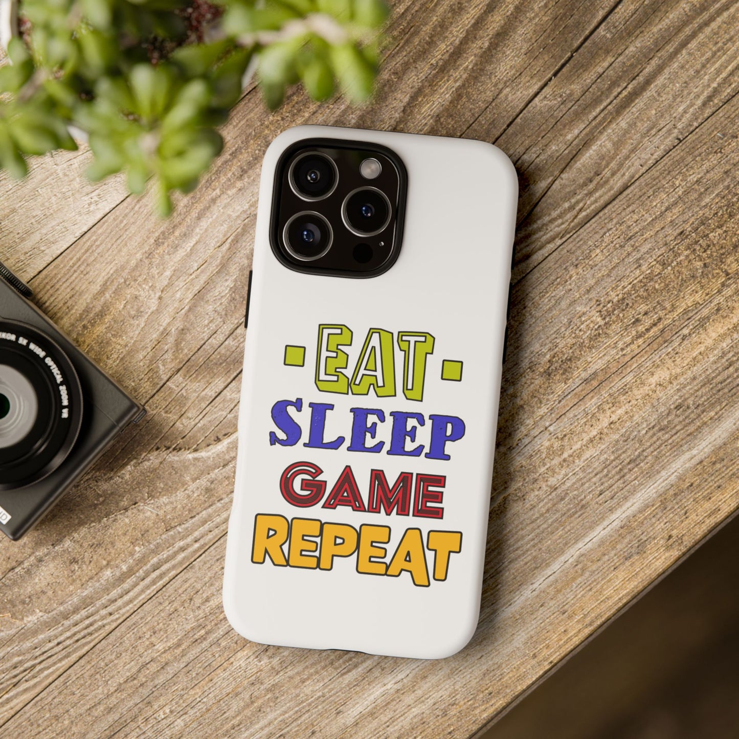 Eat Sleep Game- iPhone Tough Cases