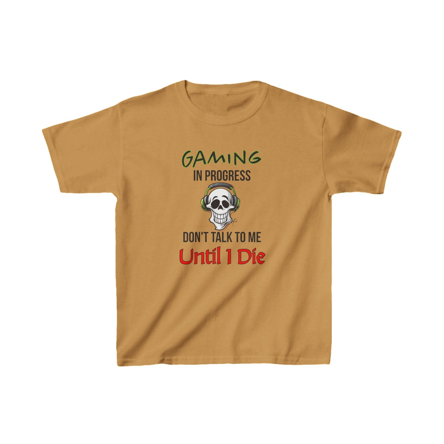 Gaming In Progress- Kids Heavy Cotton™ Tee