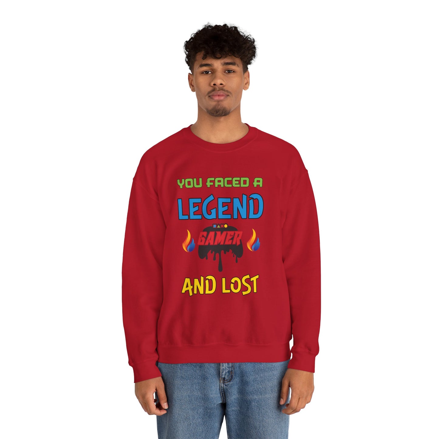 You Faced a Legend- Men's Sweatshirt