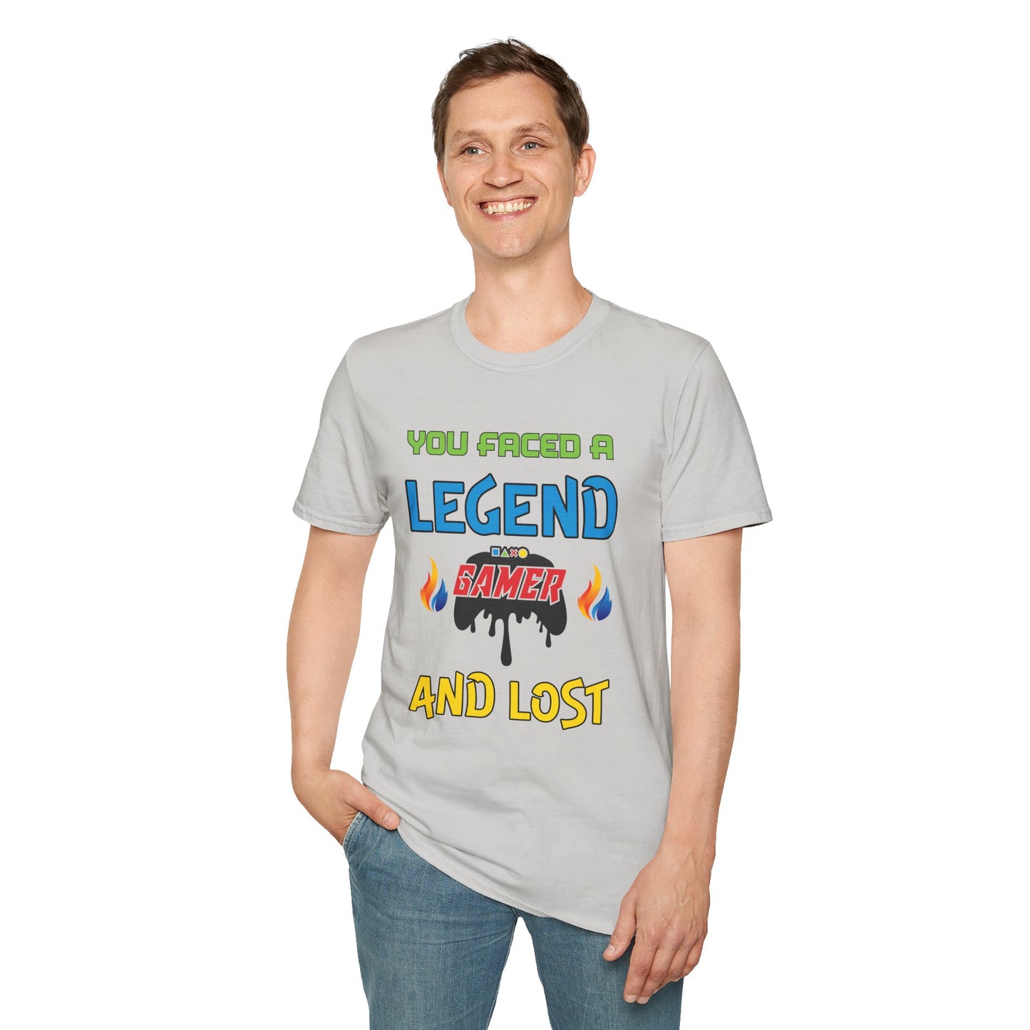 You Faced a Legend- Men's Softstyle T-Shirt