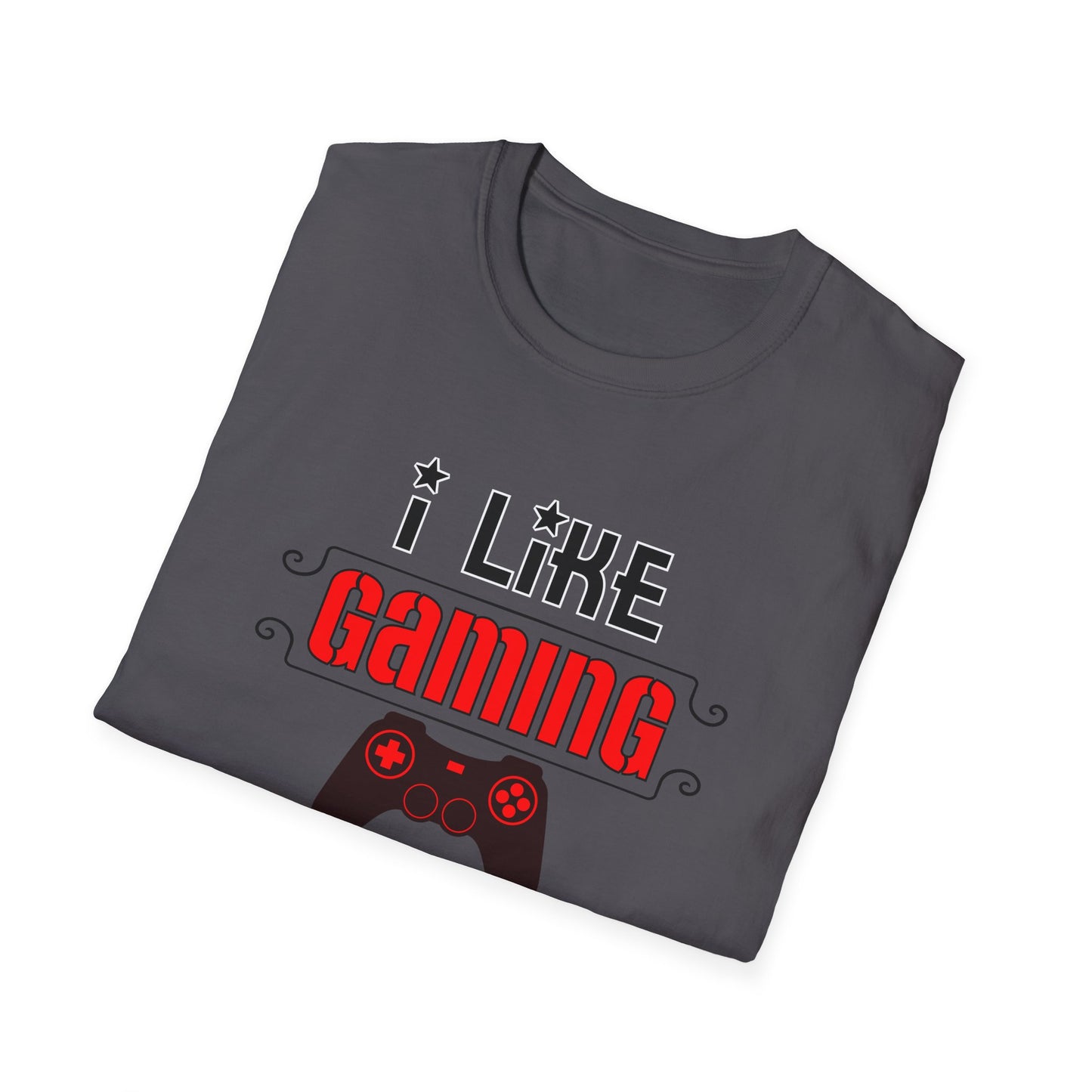 I Like Gaming- Men's Softstyle T-Shirt