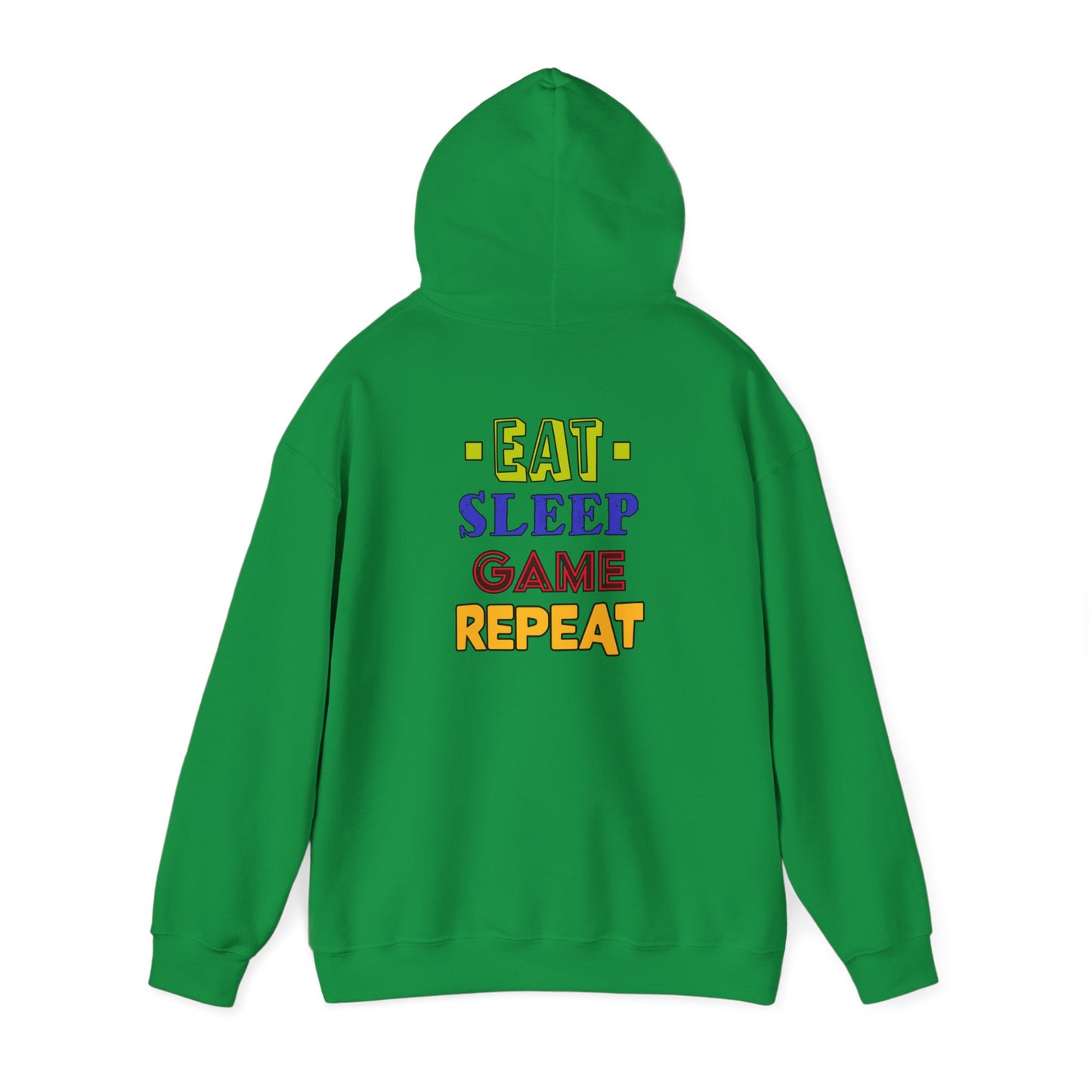 Eat Sleep Game Repeat- Men's Heavy Blend™ Hoodie