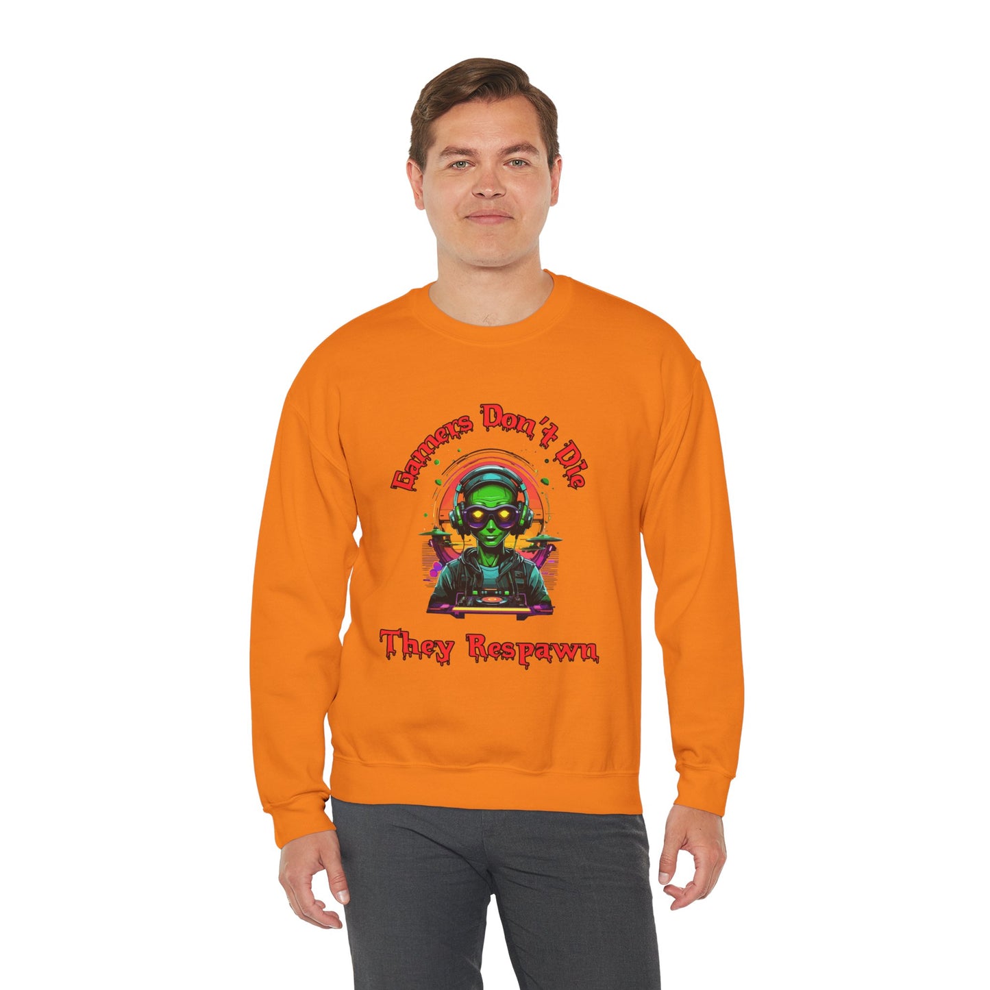 Gamers Don't Die- Men's Sweatshirt