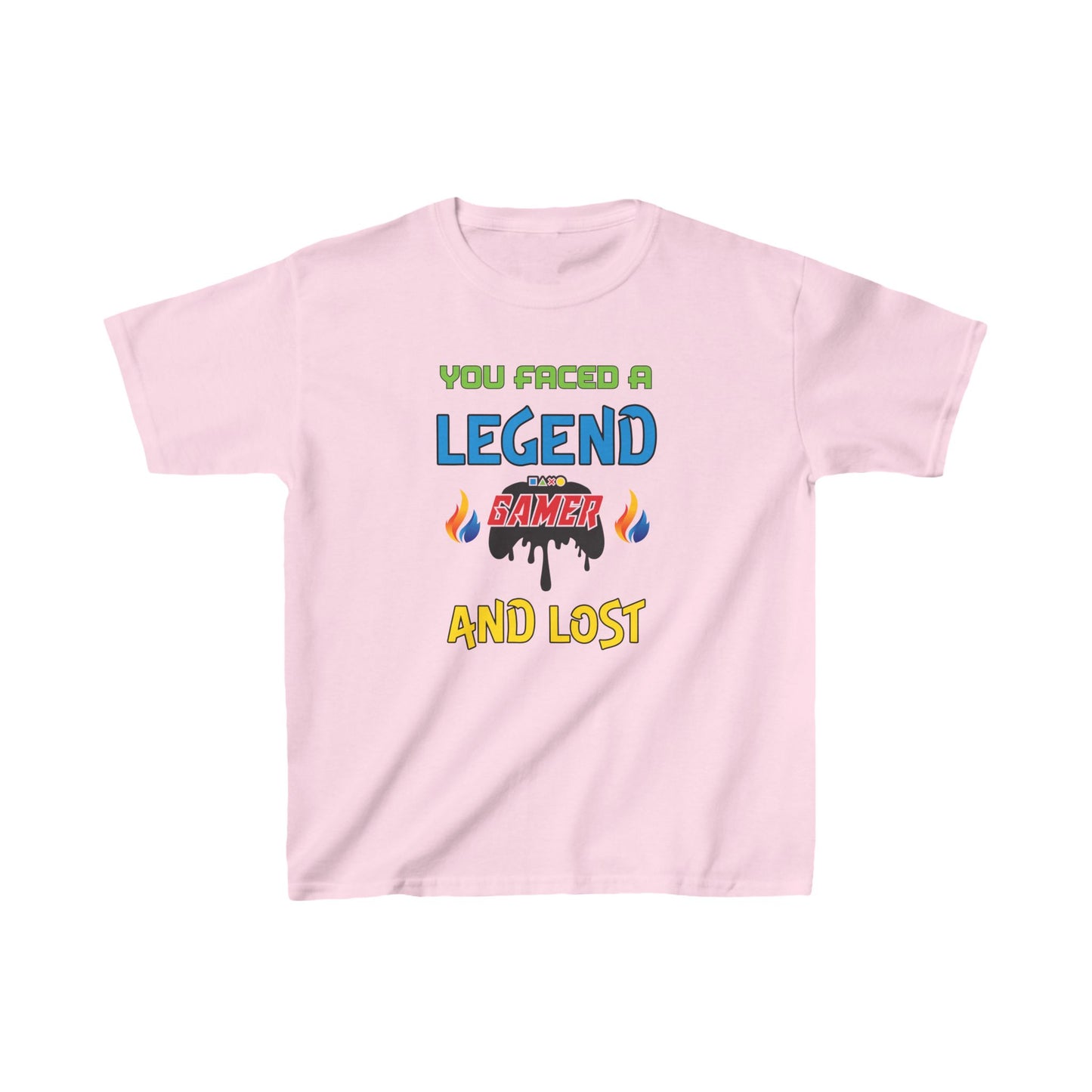 You Faced a Legend- Kids Heavy Cotton™ Tee