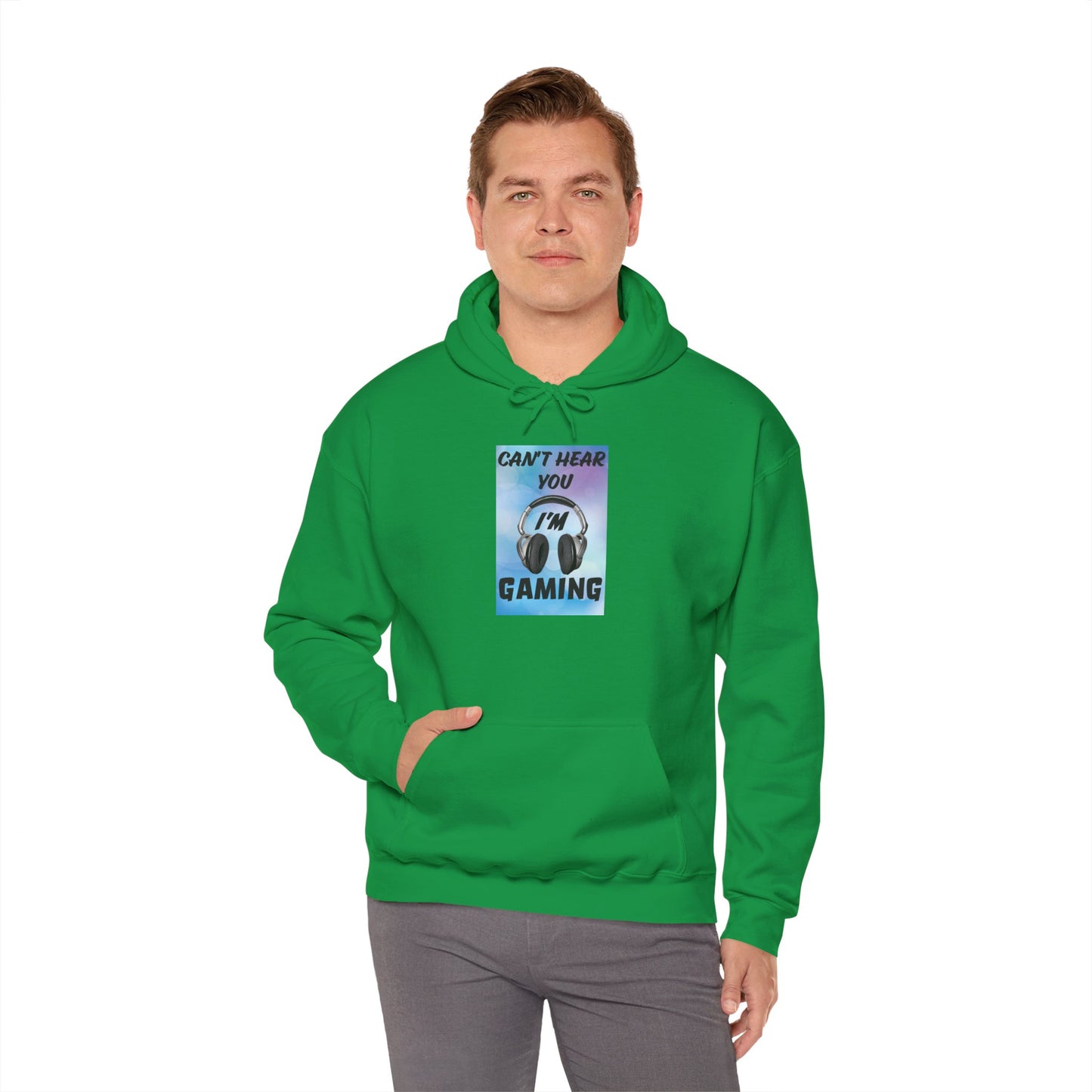 Can't Hear You- Men's Heavy Blend™ Hoodie