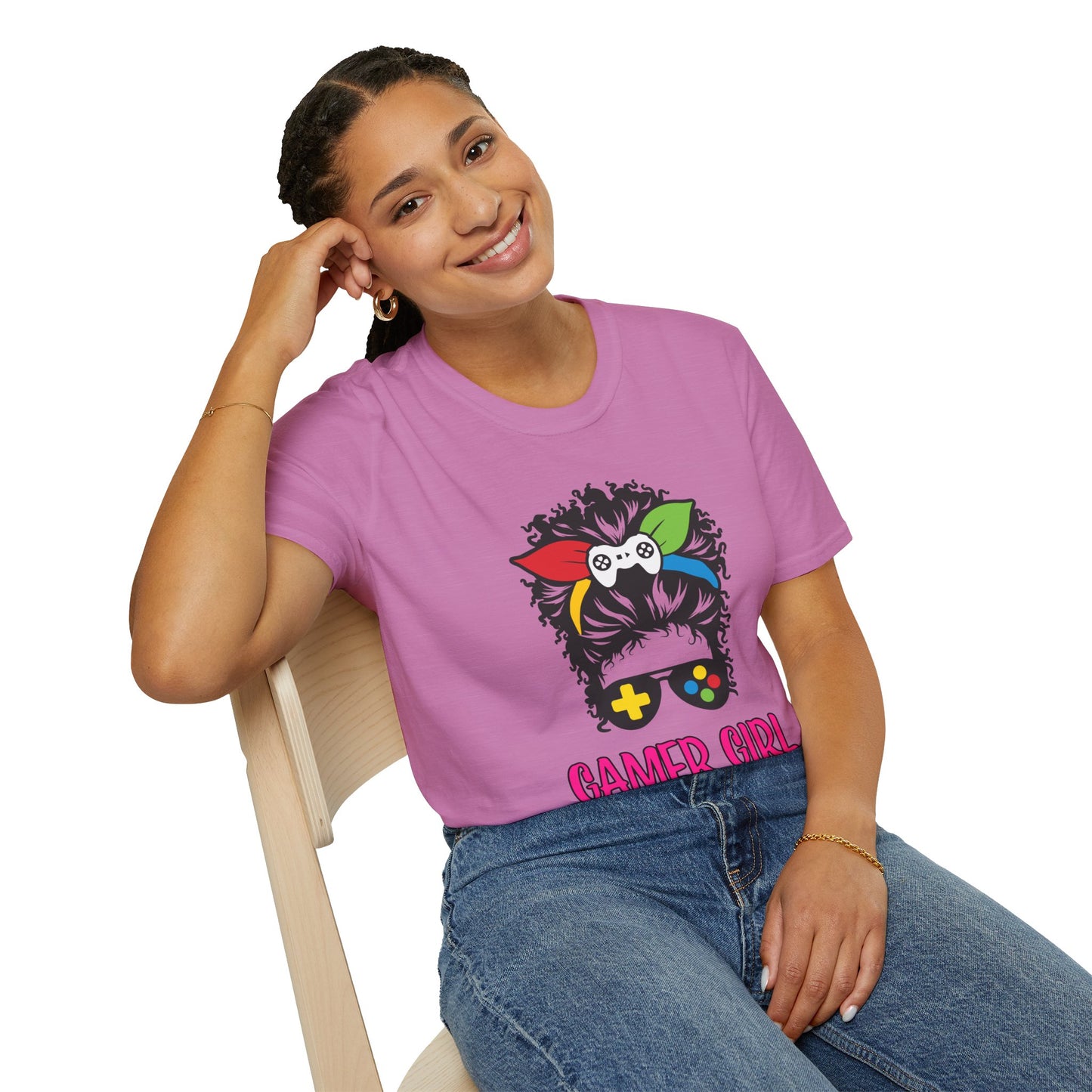 Gamer Girl- Women's Softstyle T-Shirt