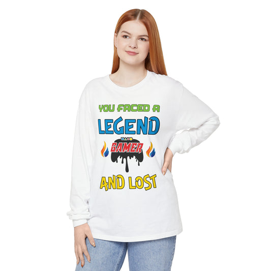 You Faced a Legend- Women's Long Sleeve T-Shirt