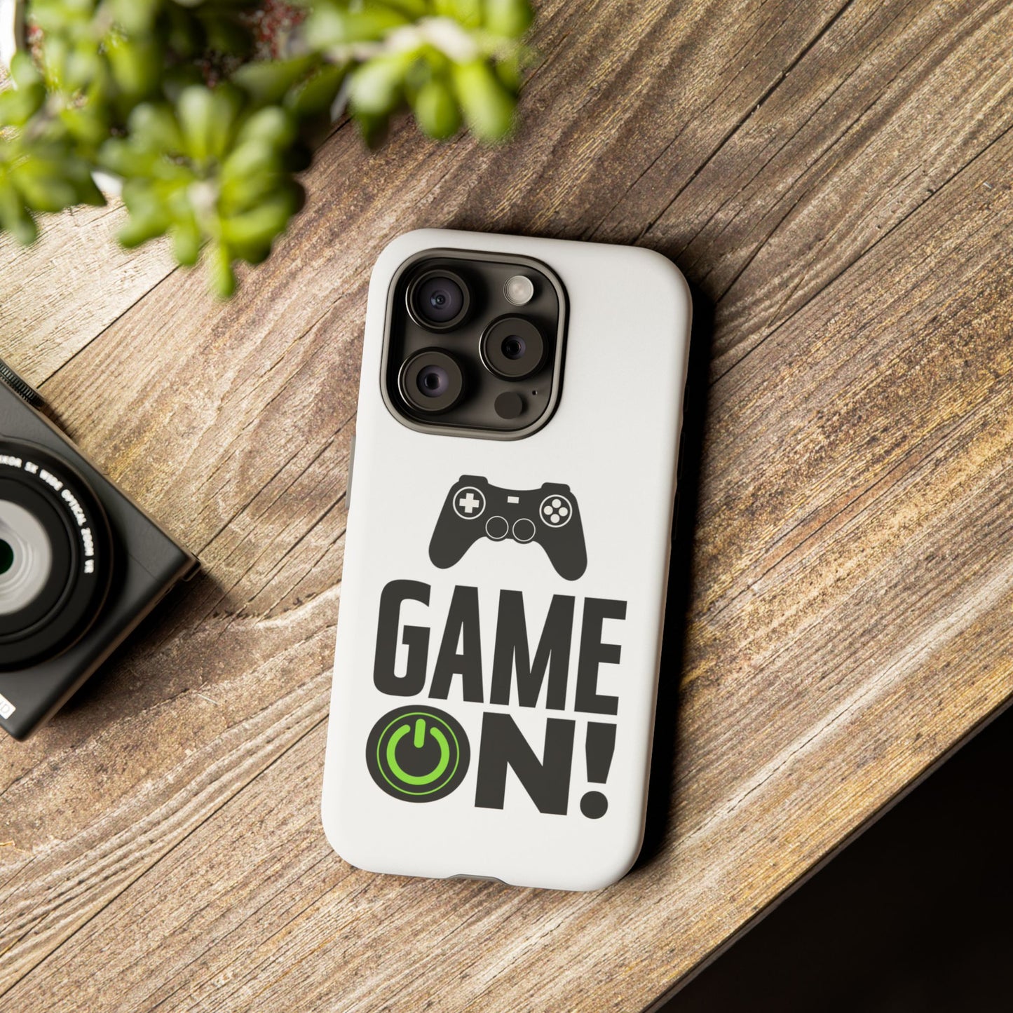 Game On- iPhone Tough Cases