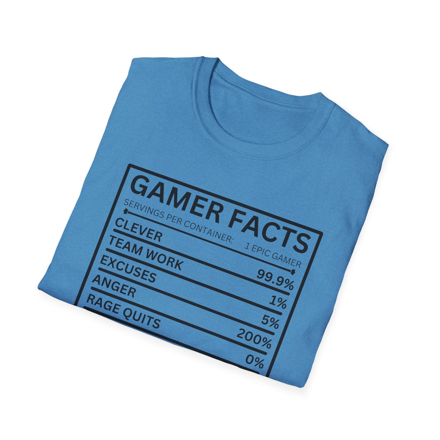 Gamer Facts- Men's Softstyle T-Shirt