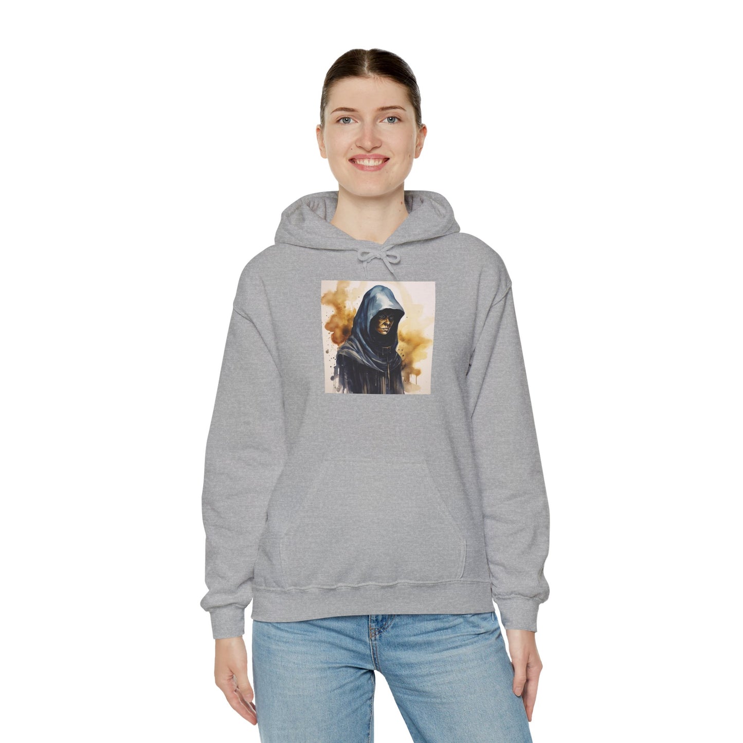 Hooded Figure- Women's Hoodie