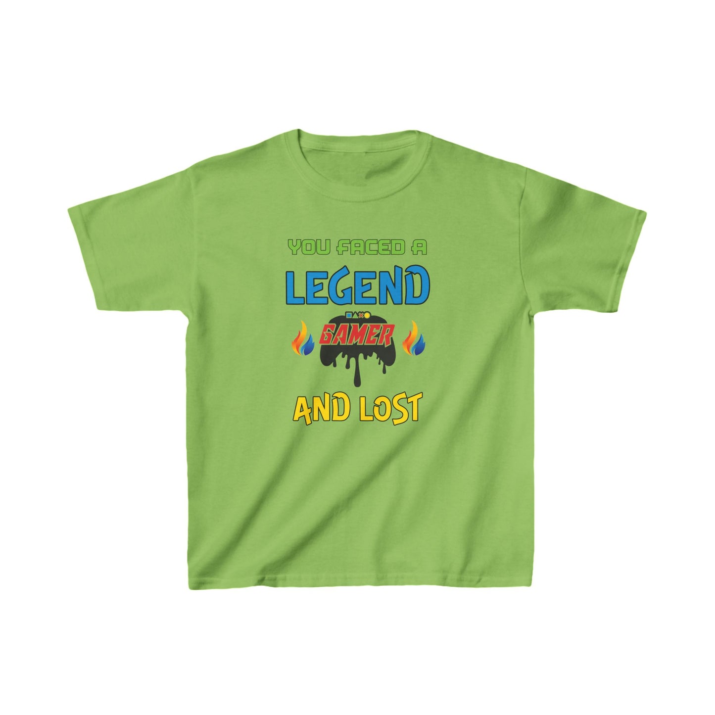 You Faced a Legend- Kids Heavy Cotton™ Tee