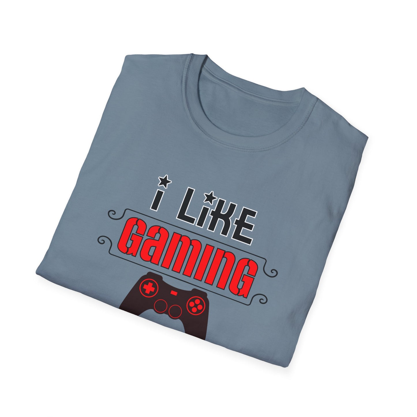 I Like Gaming- Men's Softstyle T-Shirt