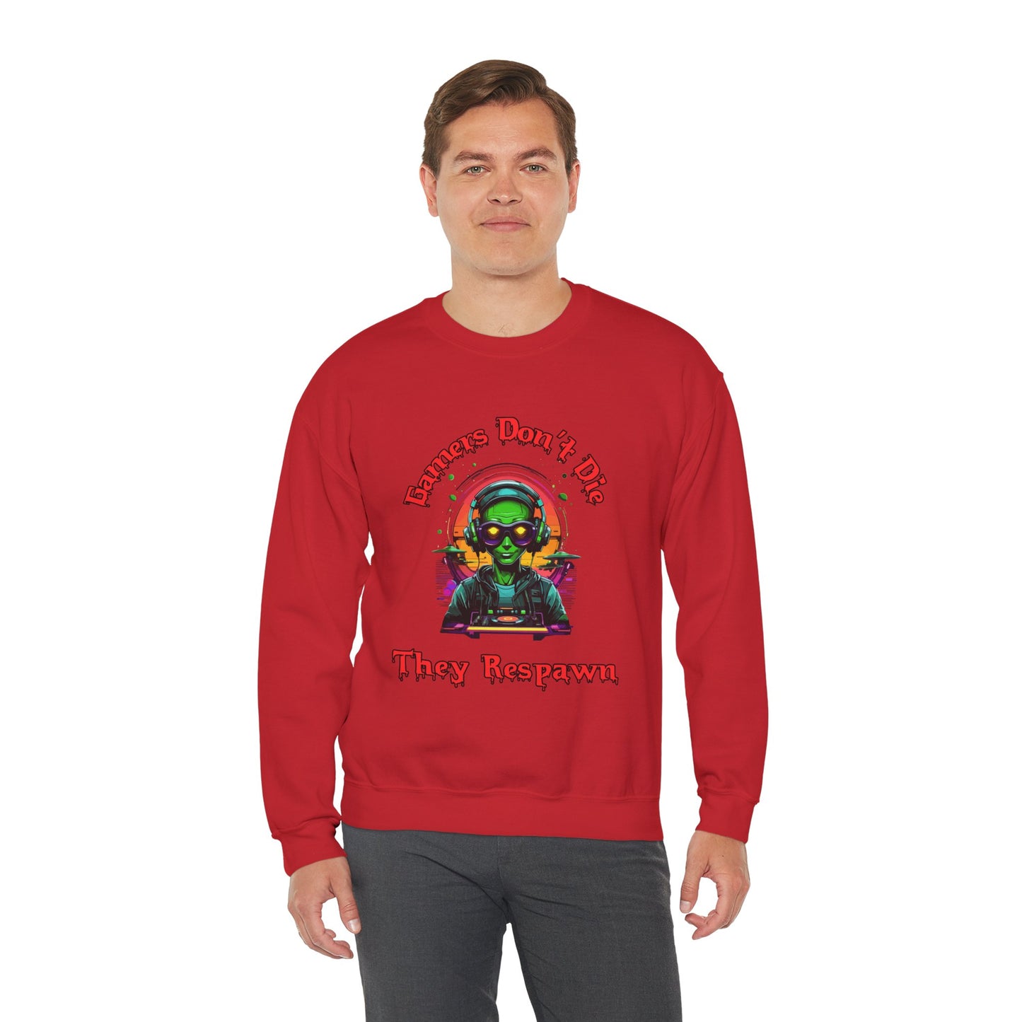 Gamers Don't Die- Men's Sweatshirt