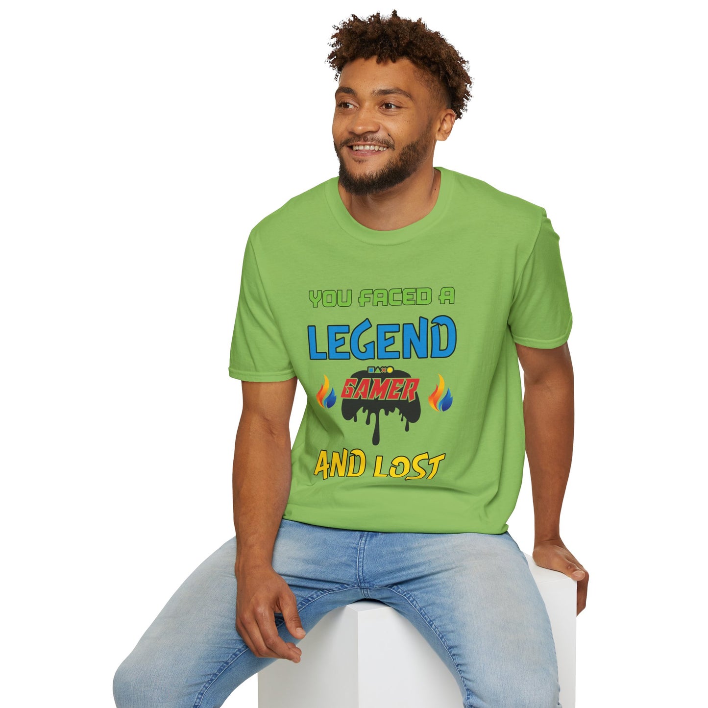 You Faced a Legend- Men's Softstyle T-Shirt