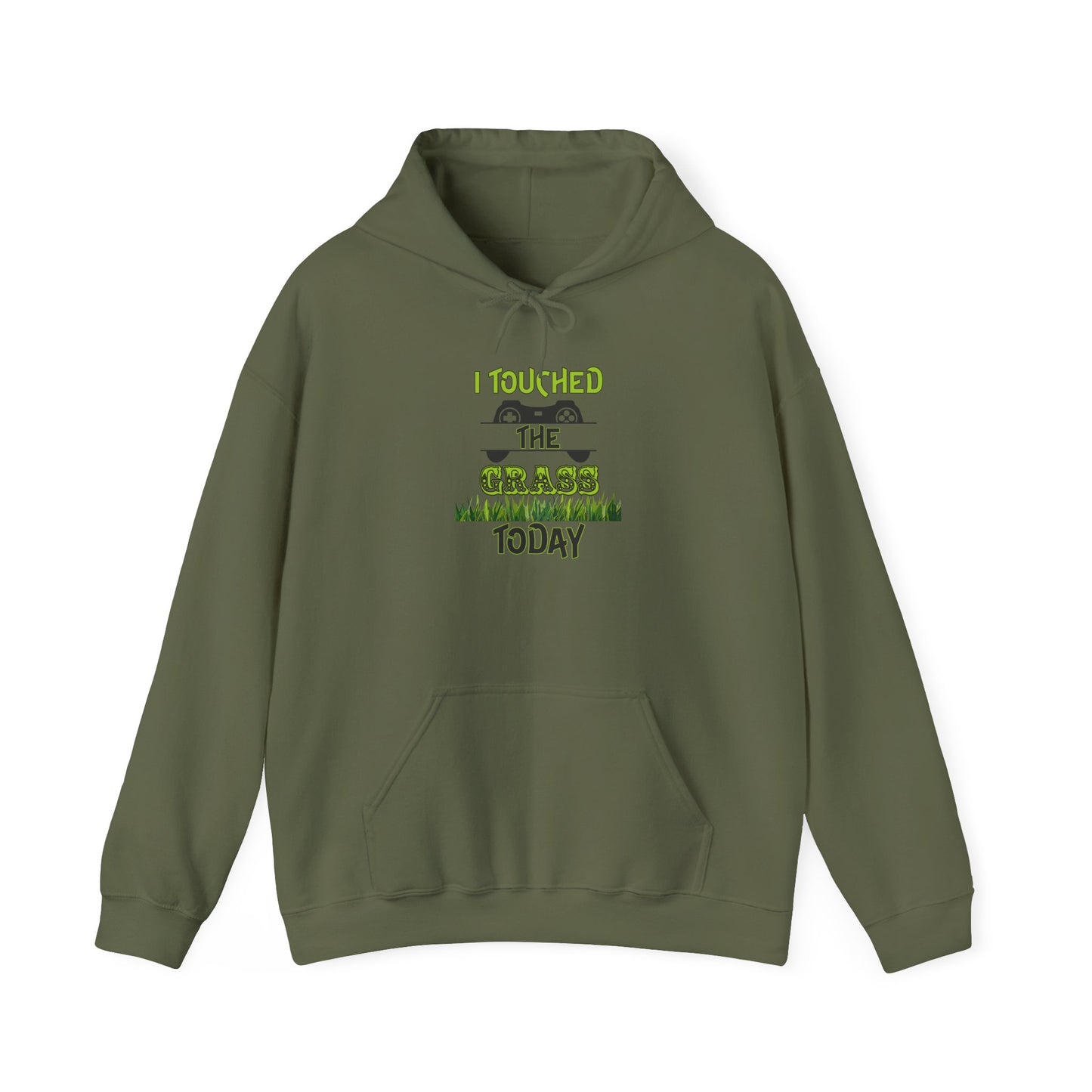 I Touched The Grass- Men's Heavy Blend™ Hoodie