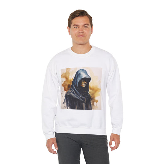 Hooded Figure- Men's Sweatshirt