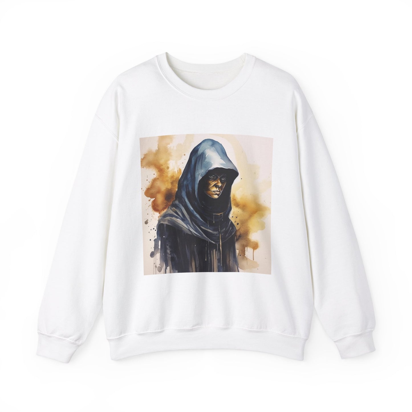 Hooded Figure- Men's Sweatshirt