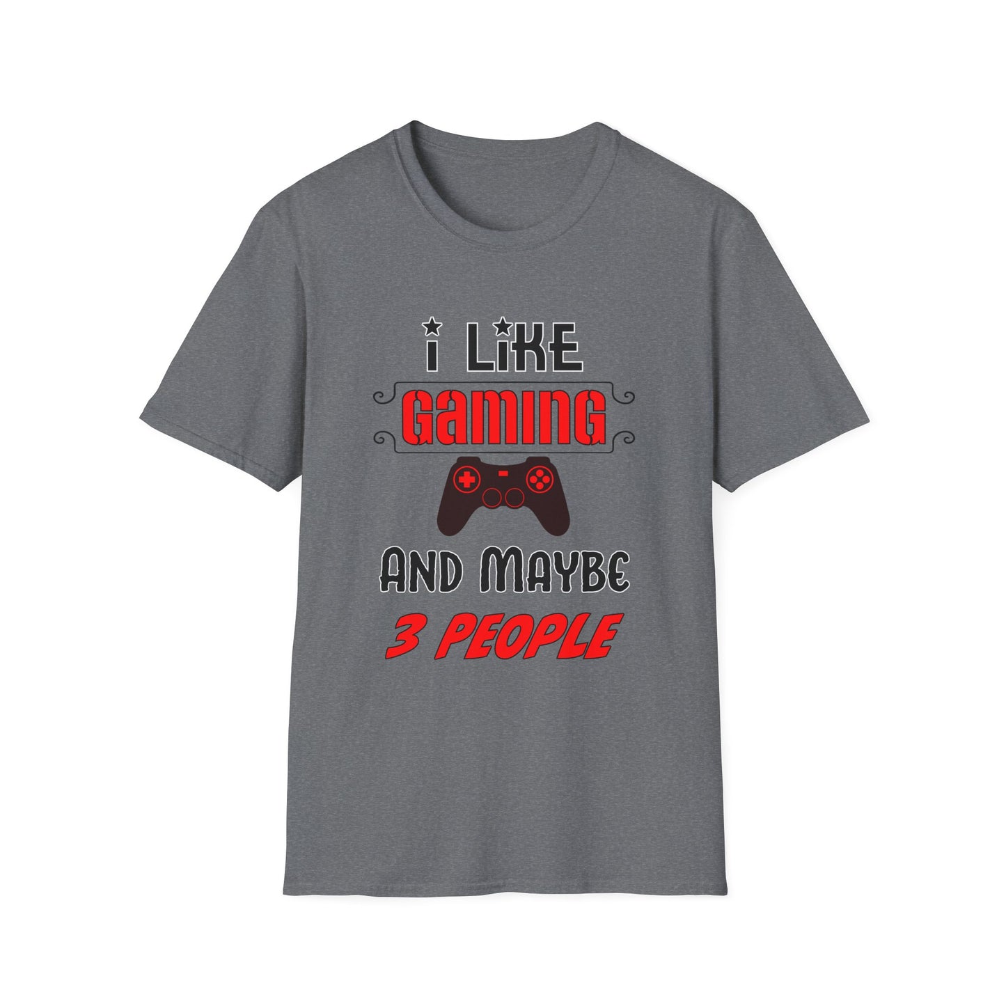 I Like Gaming- Men's Softstyle T-Shirt