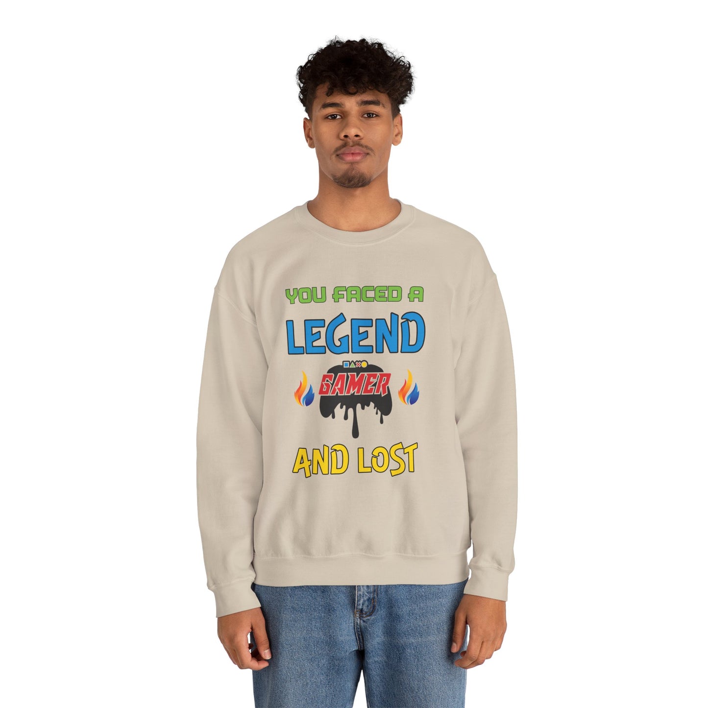 You Faced a Legend- Men's Sweatshirt