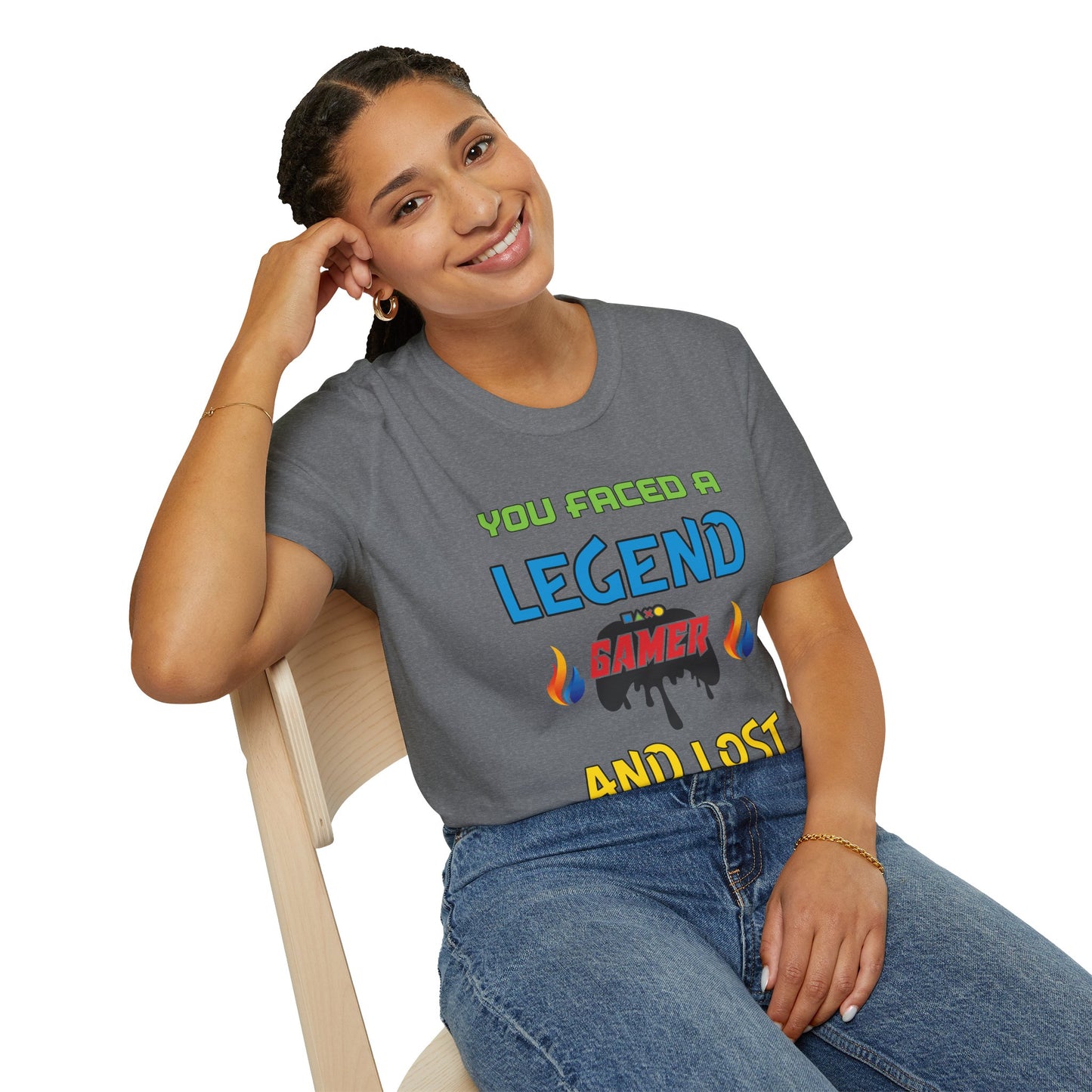 You Faced a Legend- Women's Softstyle T-Shirt