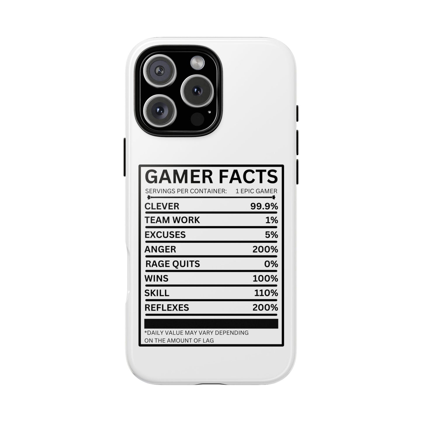 Gamer Facts- iPhone Tough Cases