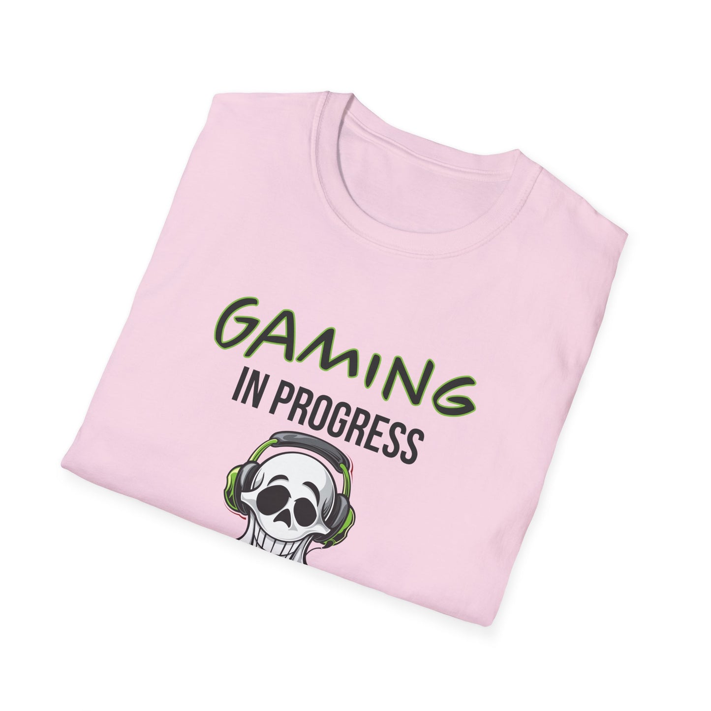 Gaming In Progress- Women's Softstyle T-Shirt