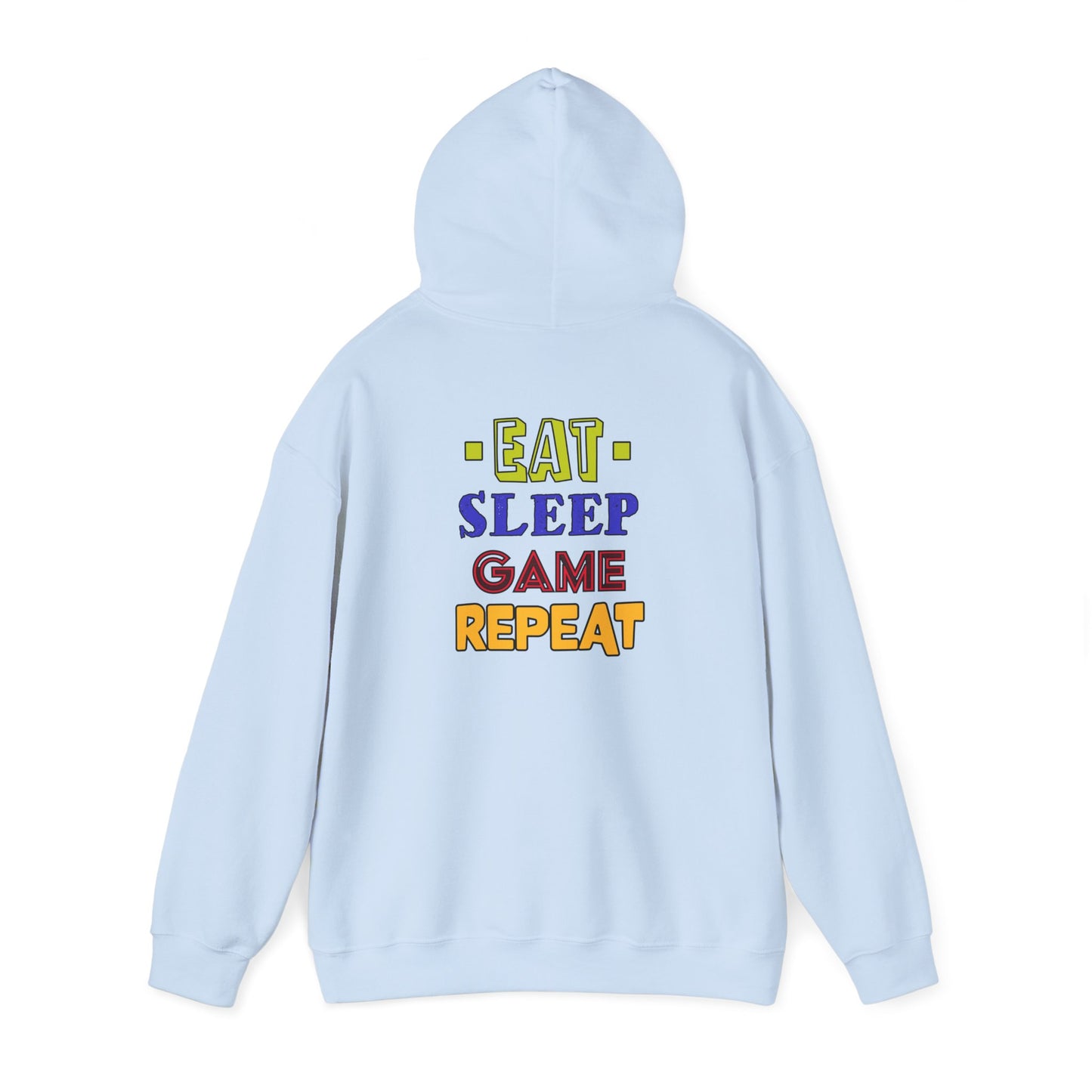 Eat Sleep Game Repeat- Men's Heavy Blend™ Hoodie