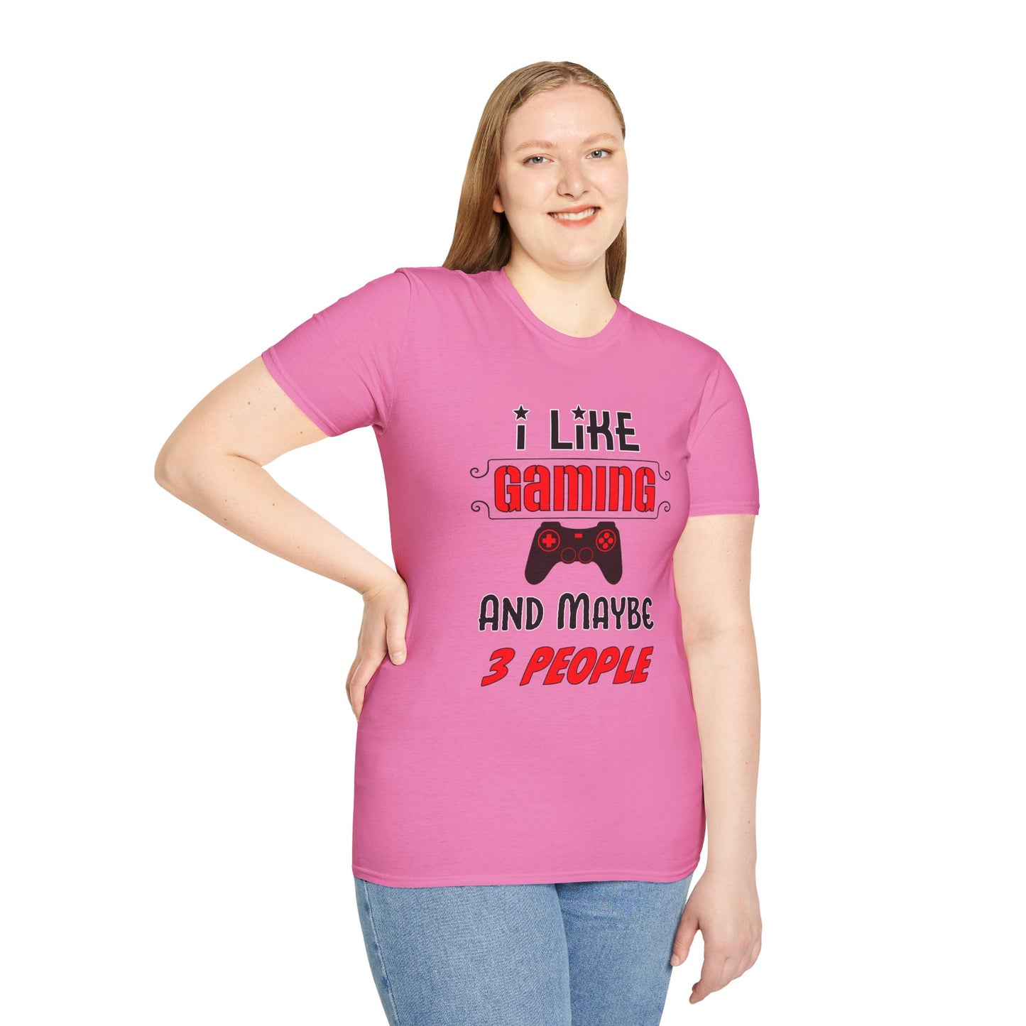 I Like Gaming- Women's Softstyle T-Shirt