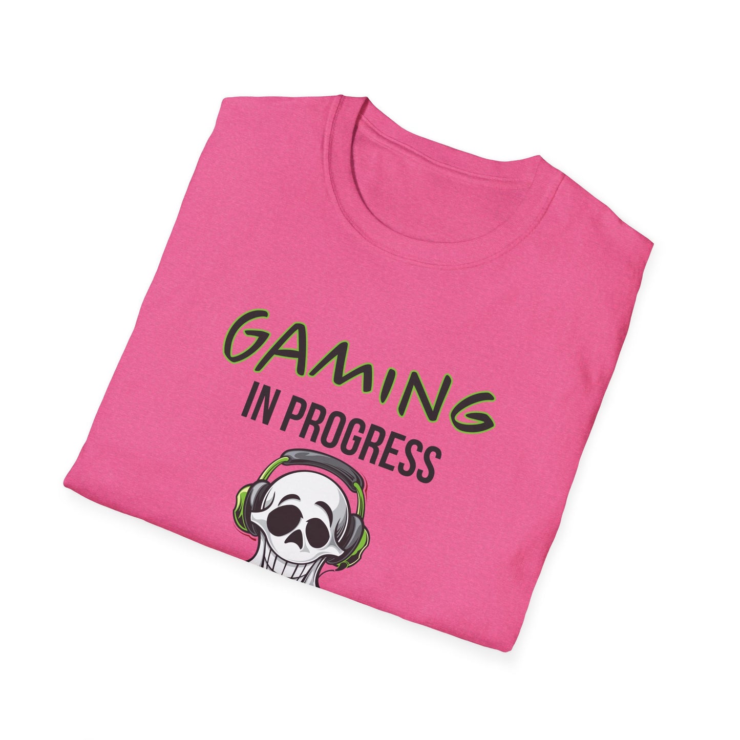 Gaming In Progress- Women's Softstyle T-Shirt