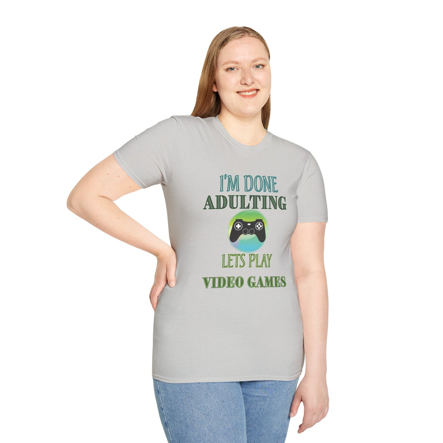 I'm Done Adulting- Women's Softstyle T-Shirt