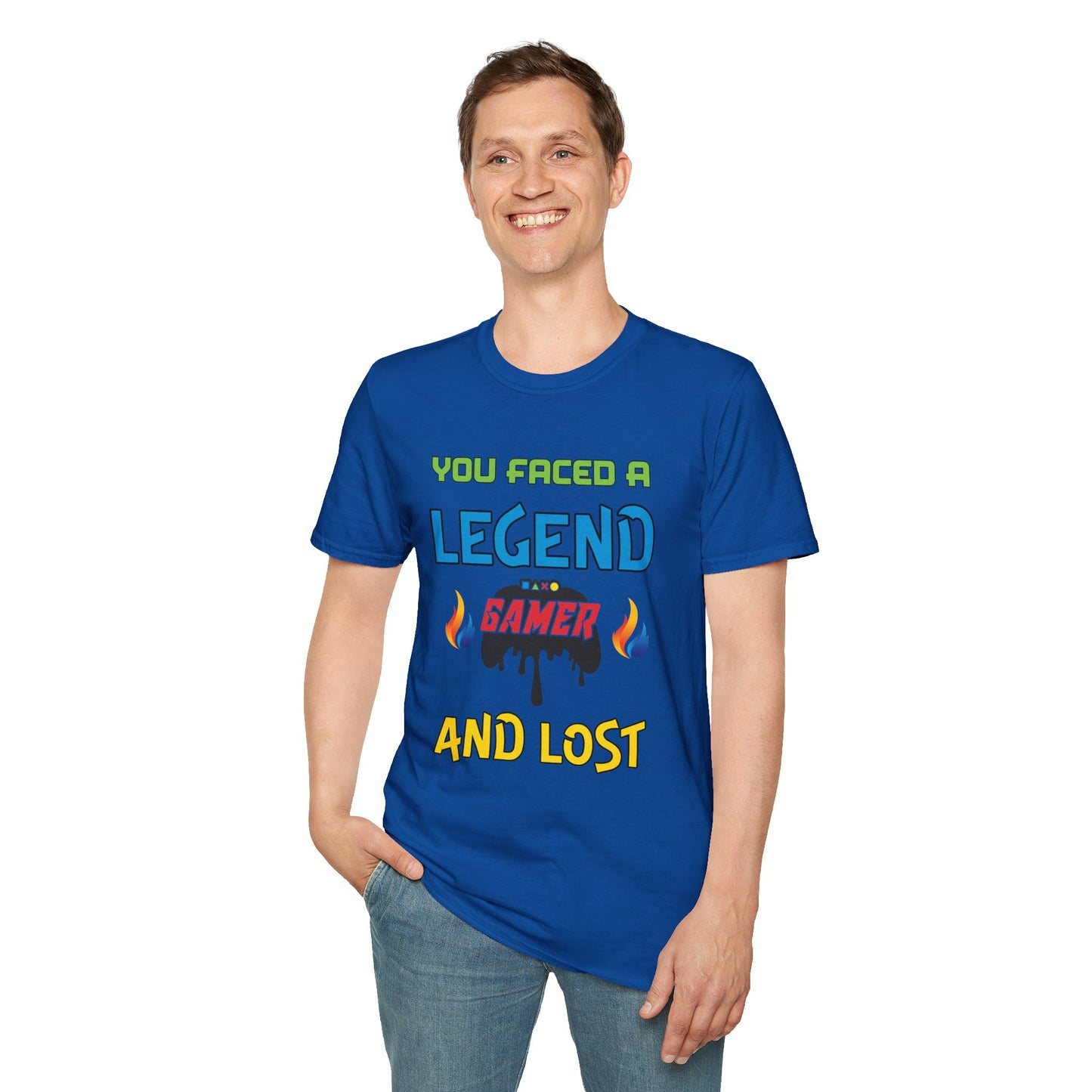 You Faced a Legend- Men's Softstyle T-Shirt