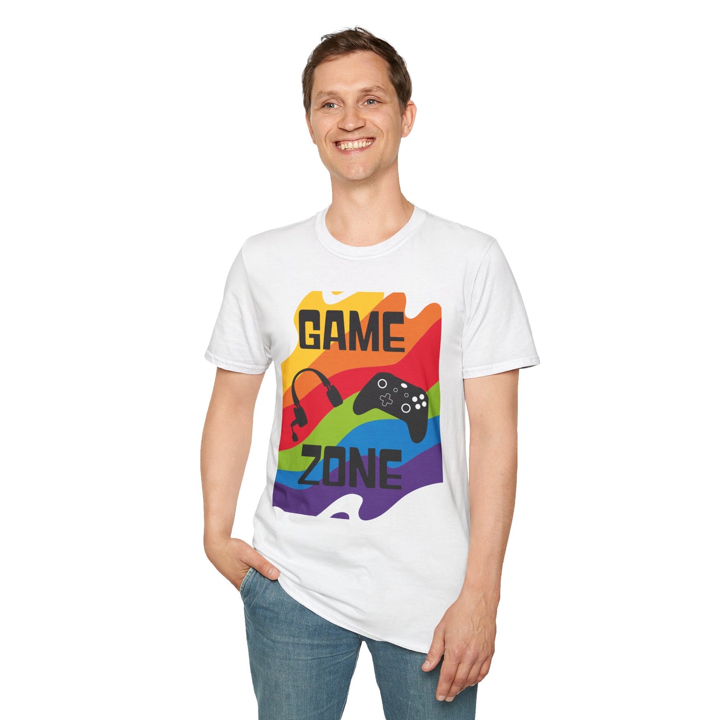 Game Zone- Men's Softstyle T-Shirt