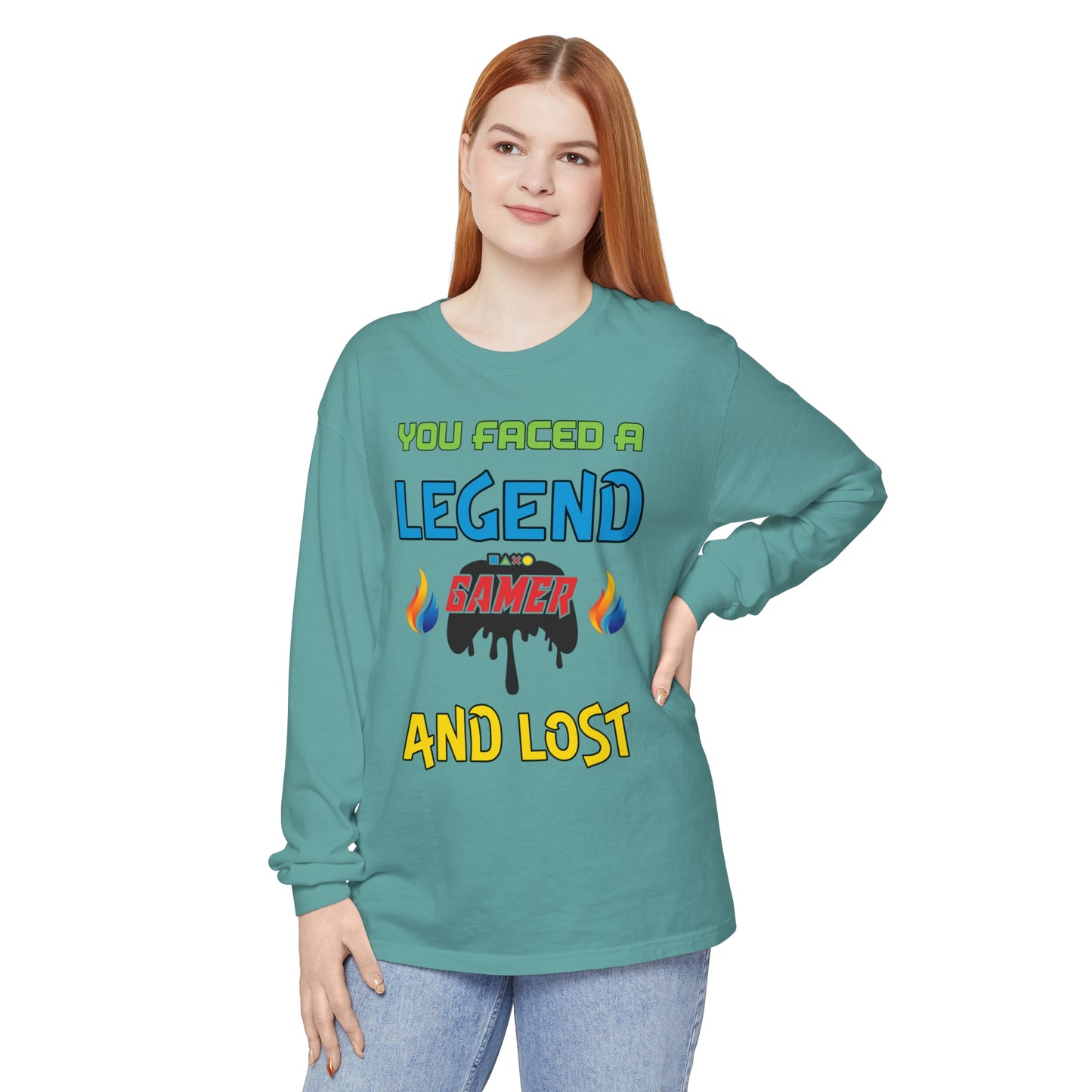 You Faced a Legend- Women's Long Sleeve T-Shirt