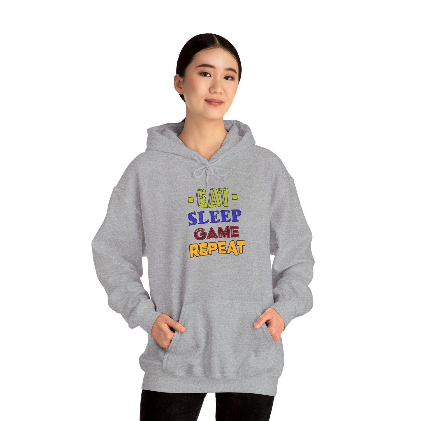 Eat Sleep Game Repeat- Women's Hoodie