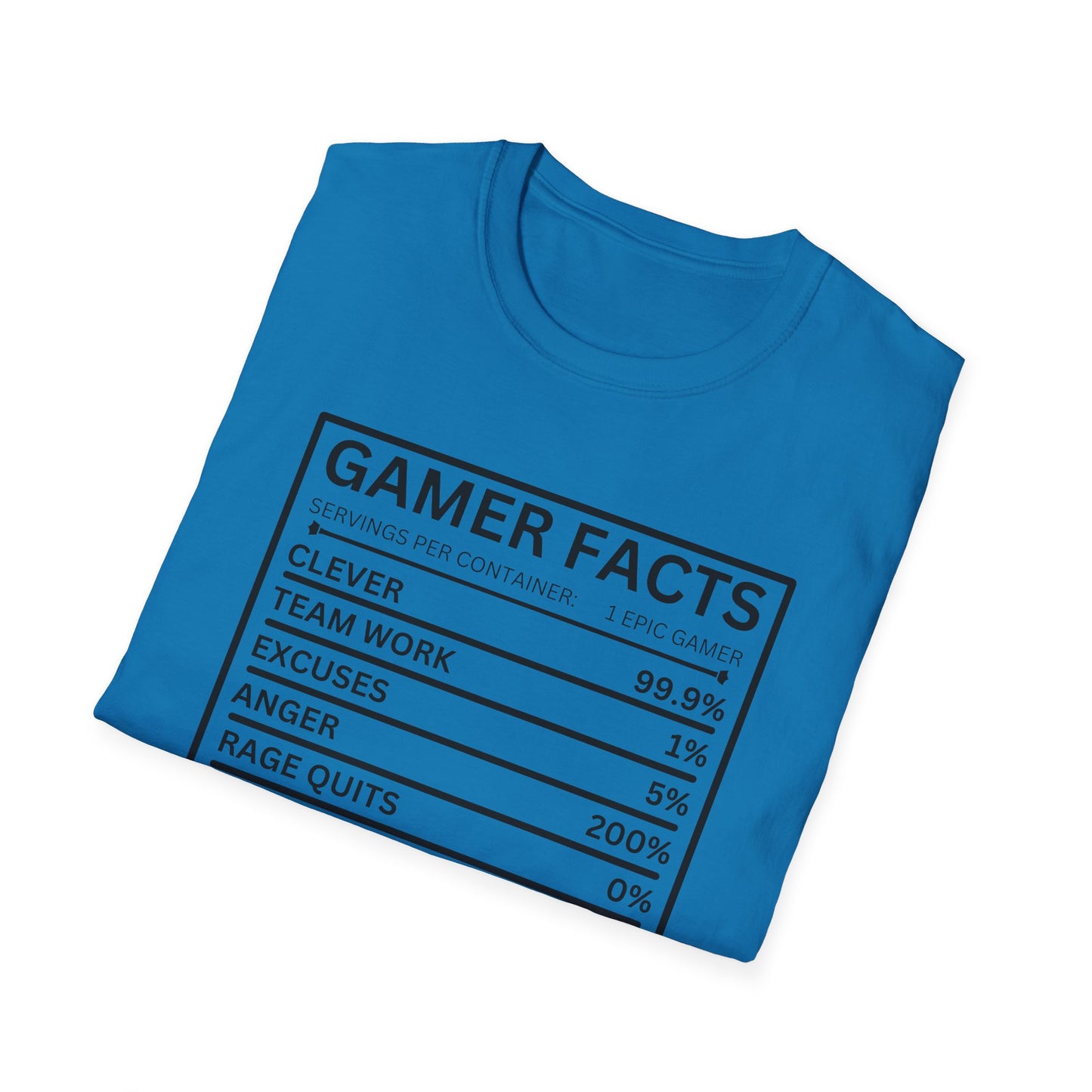 Gamer Facts- Women's Softstyle T-Shirt