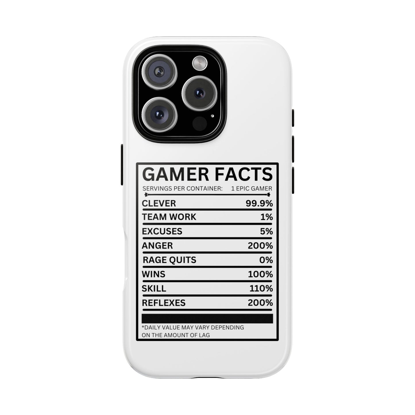 Gamer Facts- iPhone Tough Cases