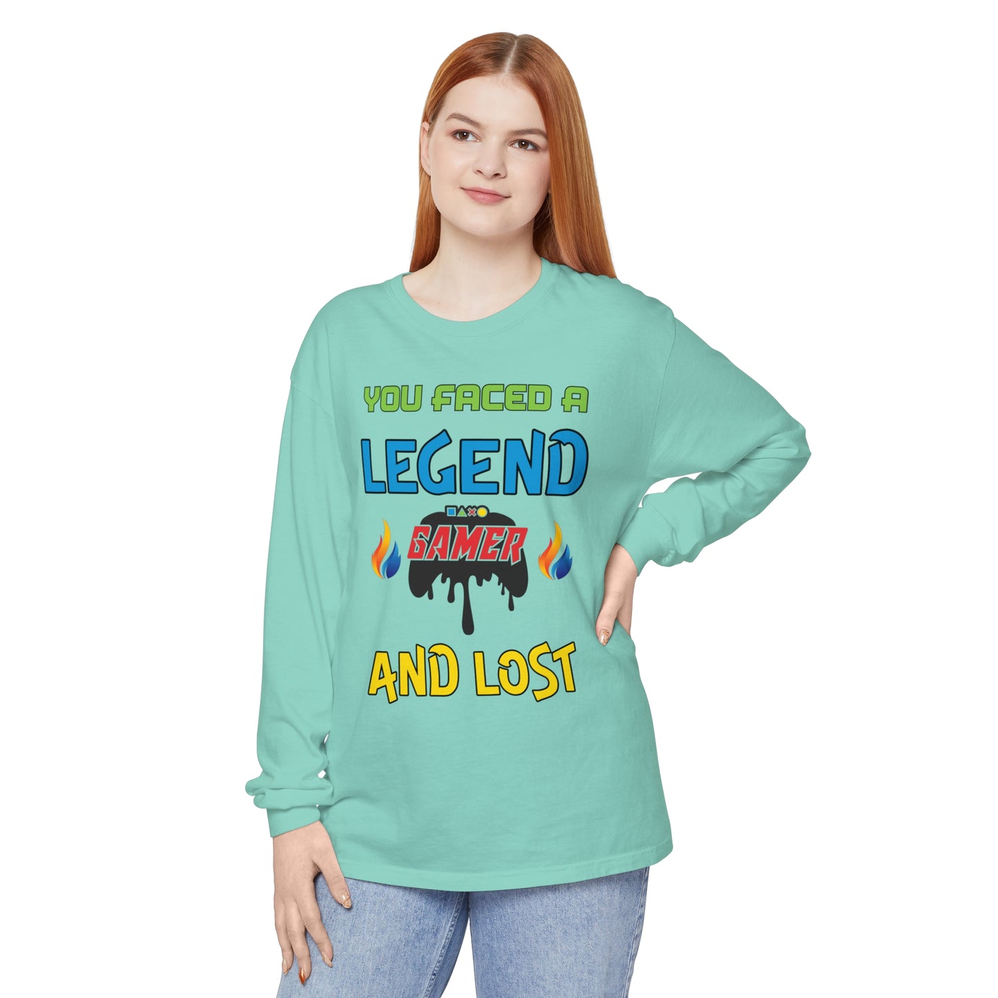 You Faced a Legend- Women's Long Sleeve T-Shirt