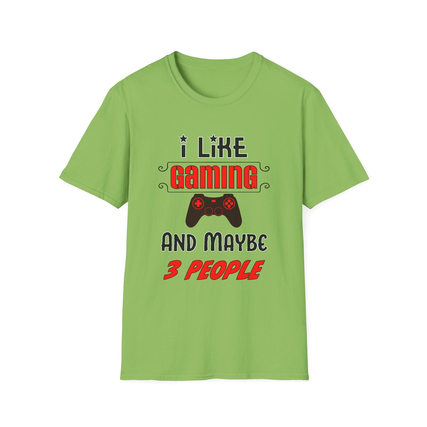 I Like Gaming- Men's Softstyle T-Shirt