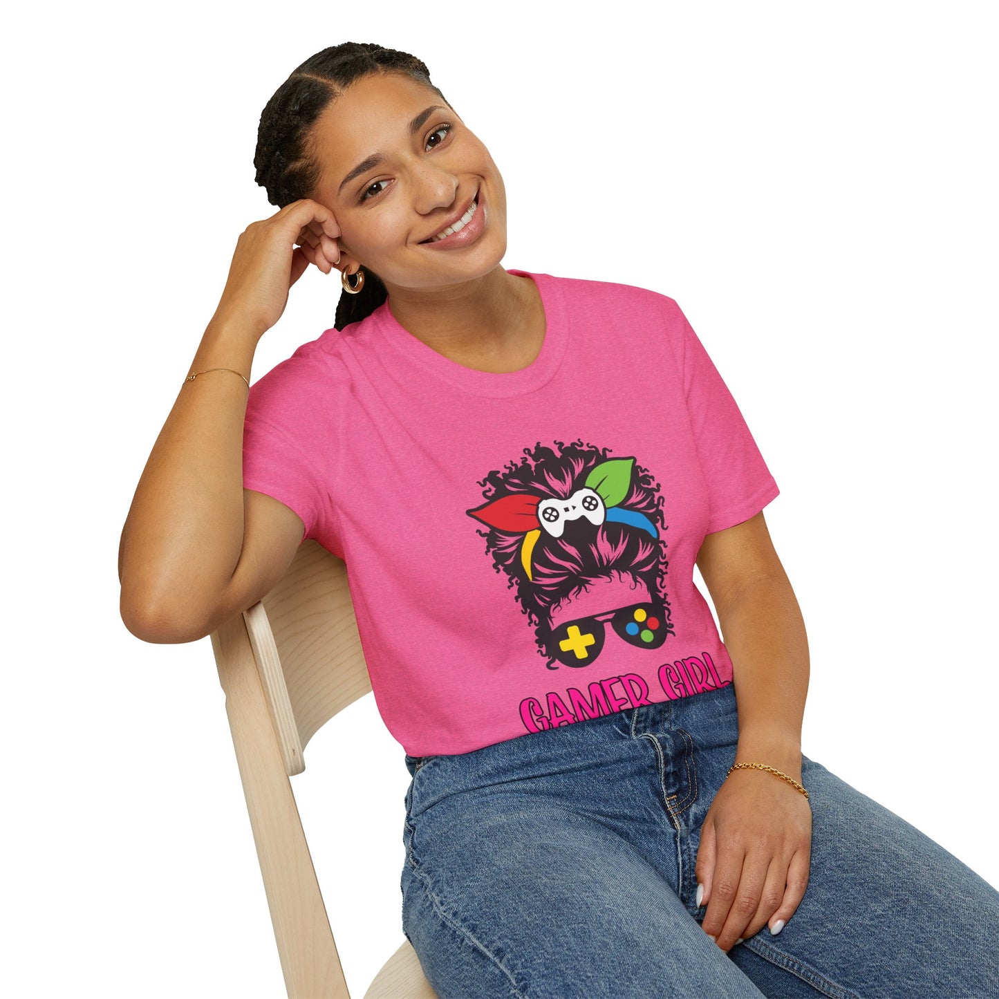 Gamer Girl- Women's Softstyle T-Shirt