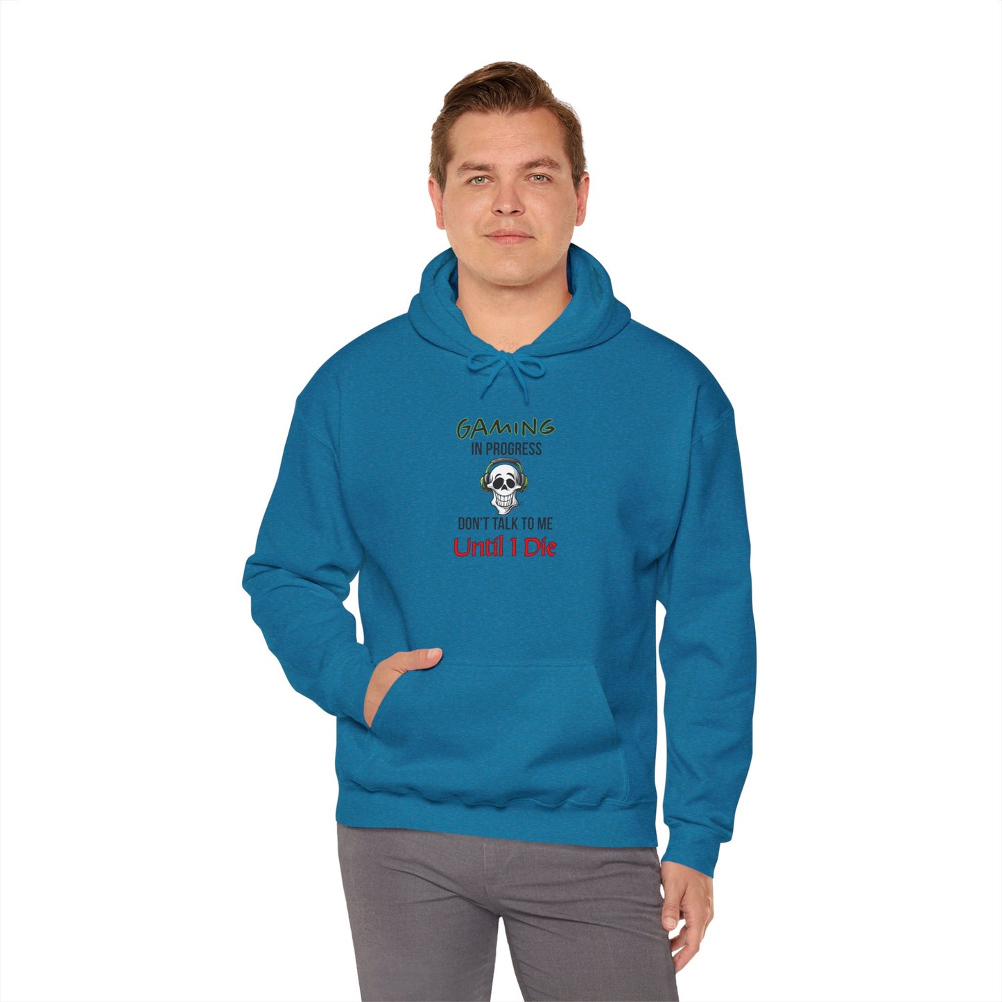 Gaming in Progress-  Men's Heavy Blend™ Hoodie