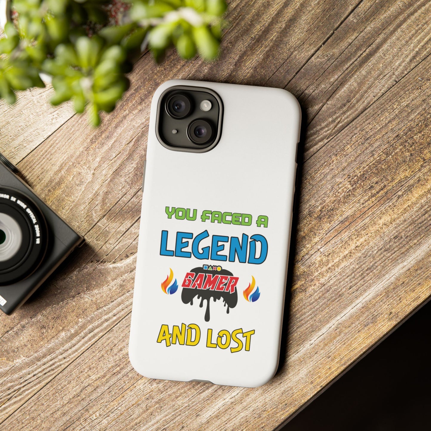 You Faced a Legend- iPhone Tough Case